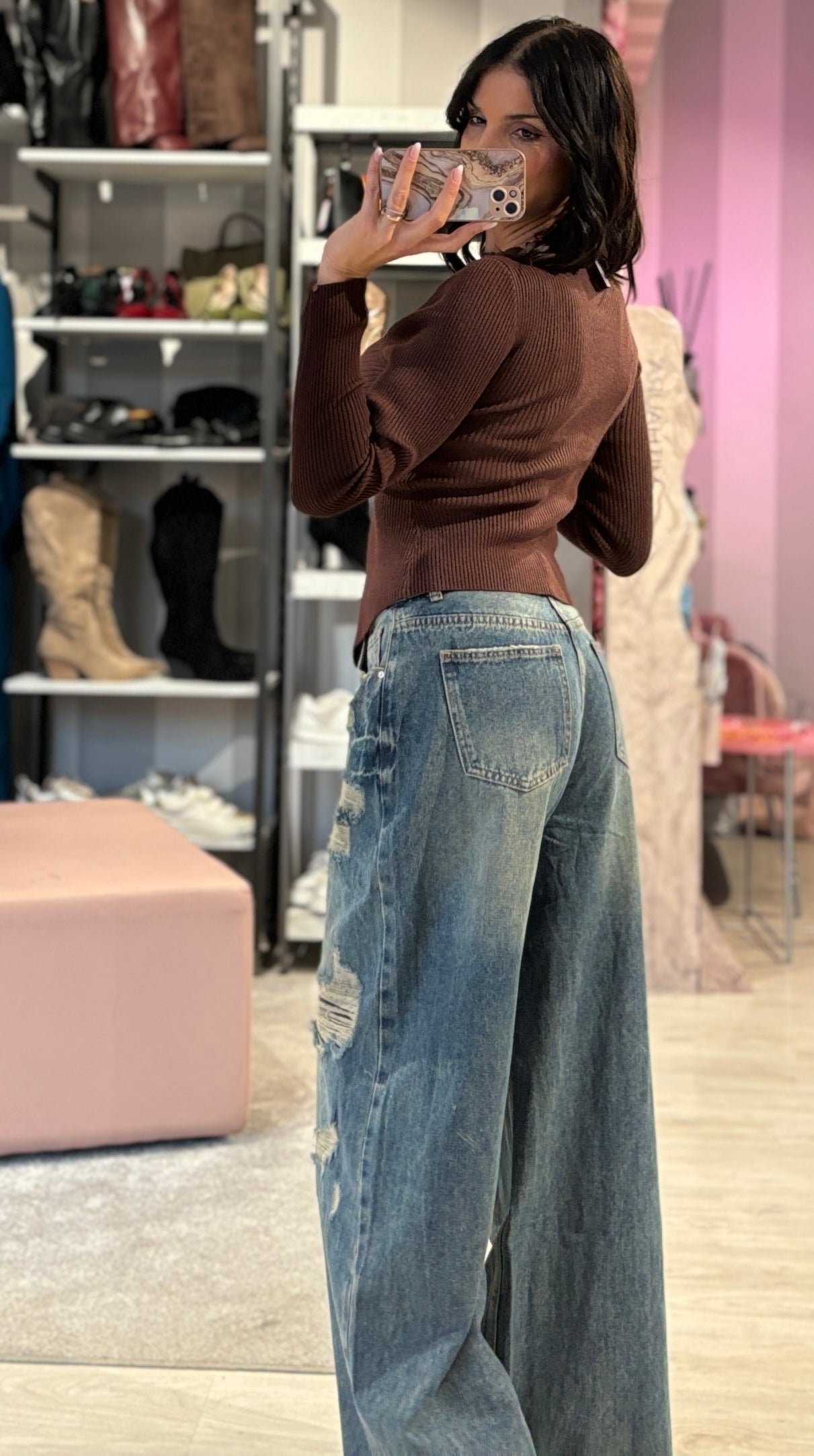 Jeans Strappo