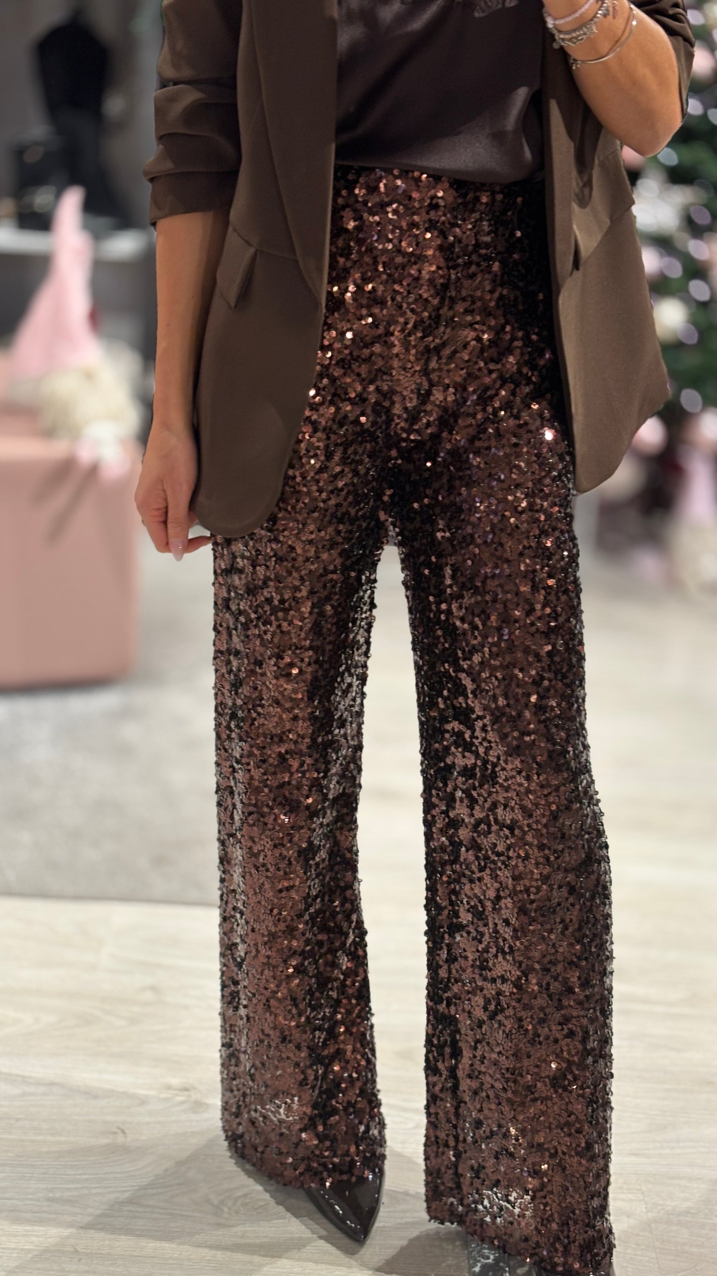 Pantalone Paillettes