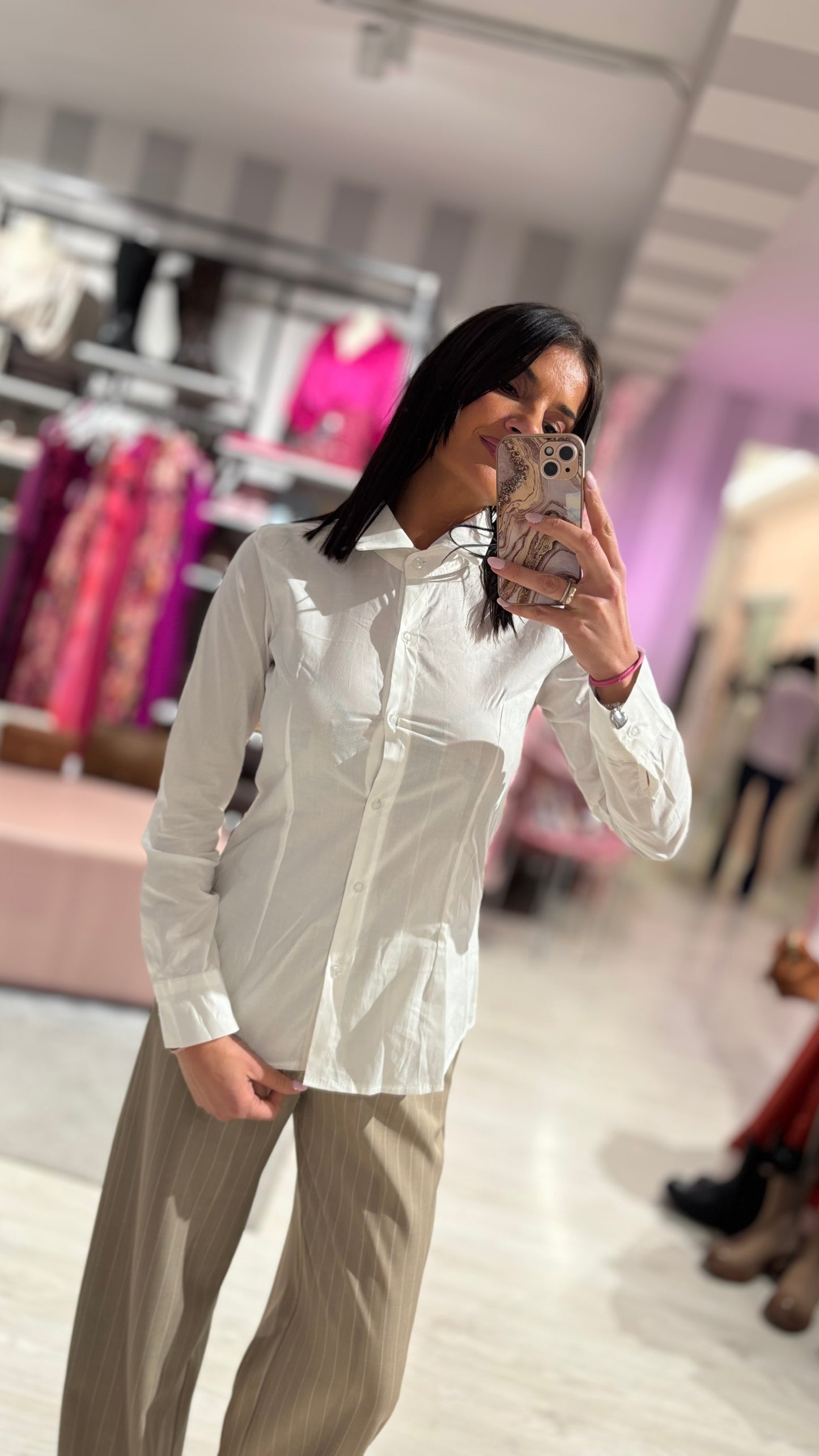 Camicia Sfiancata Basic