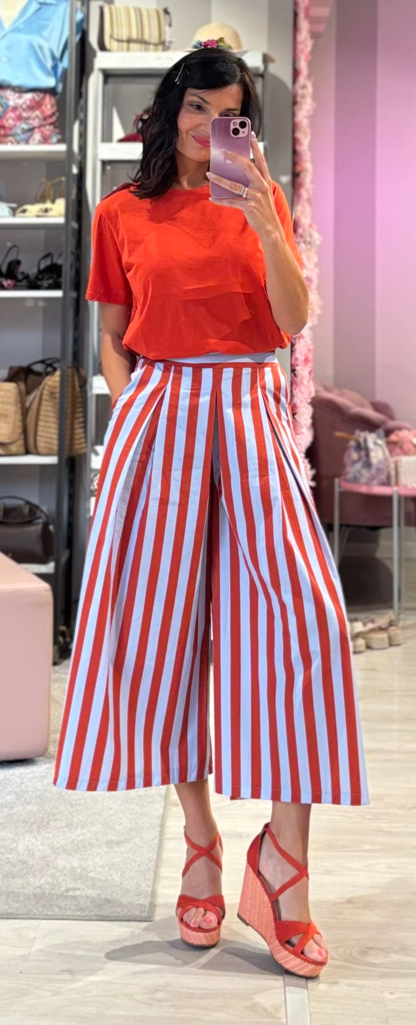 Pantalone Righe