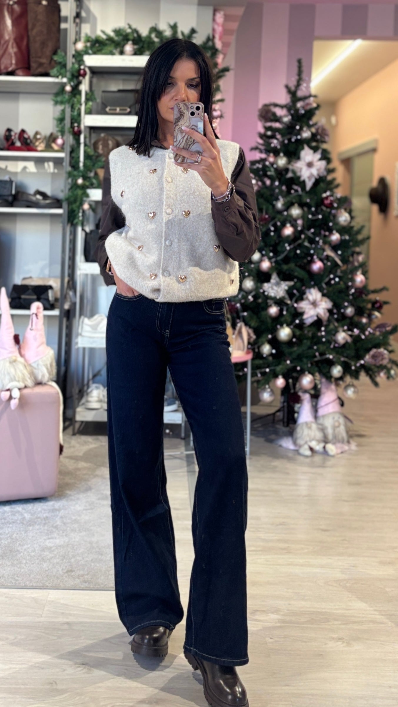 Jeans Palazzo Blu