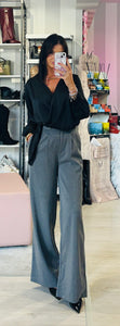 Camicia Saten Nodo