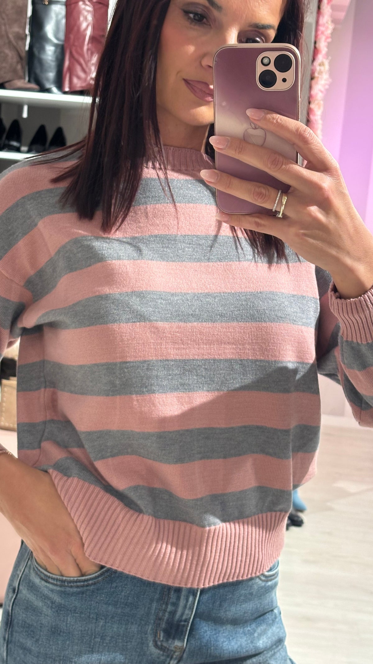 Maglia Righe Yale