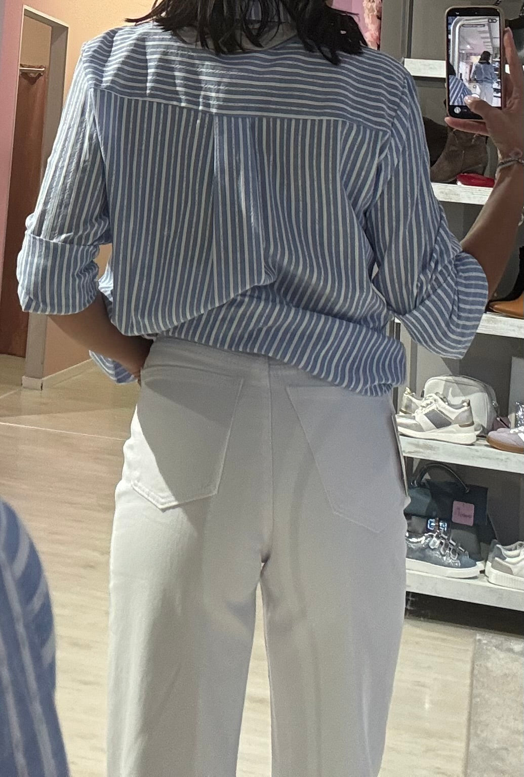 Jeans Palazzo Strappo