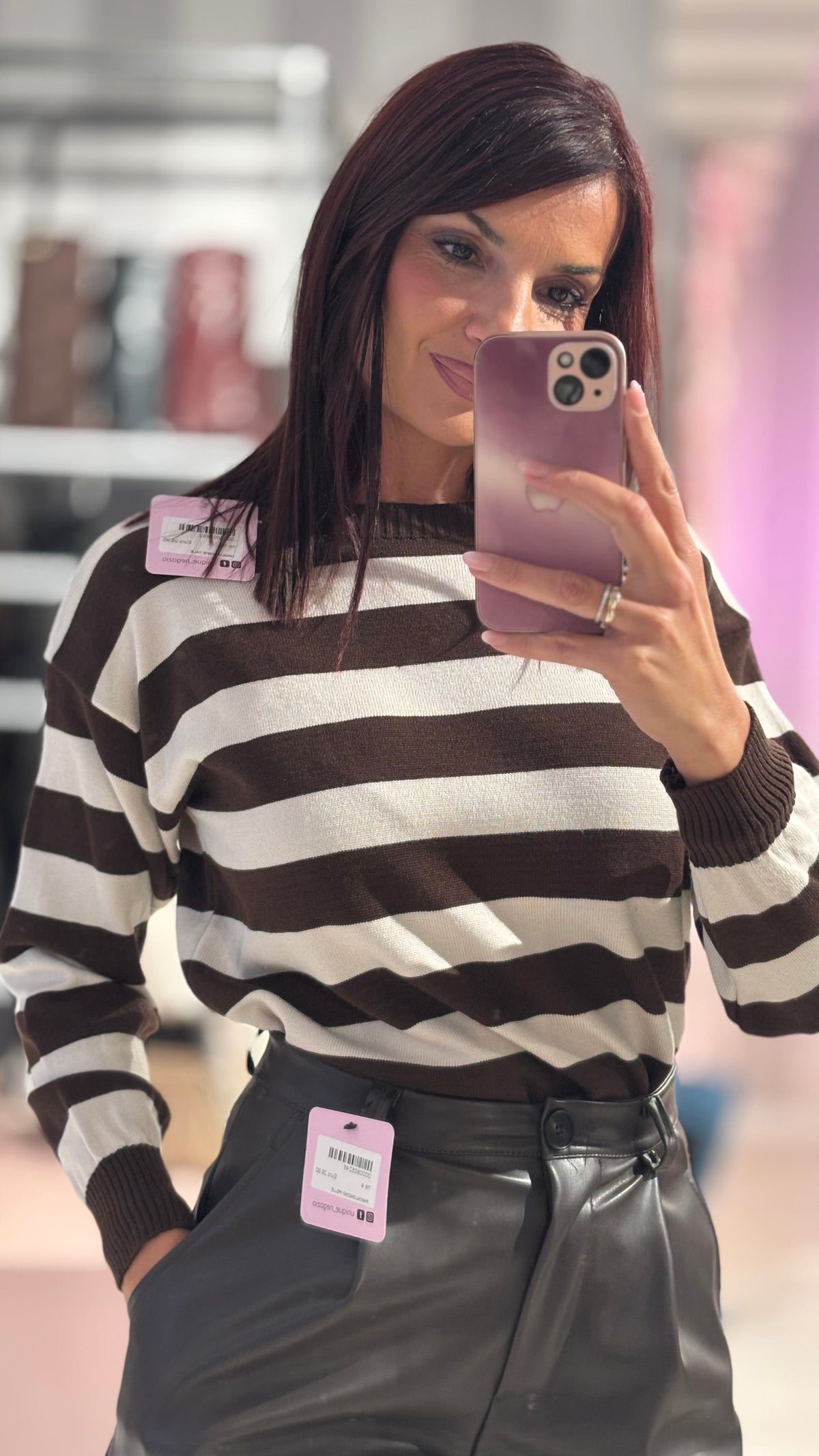 Maglia Righe Yale