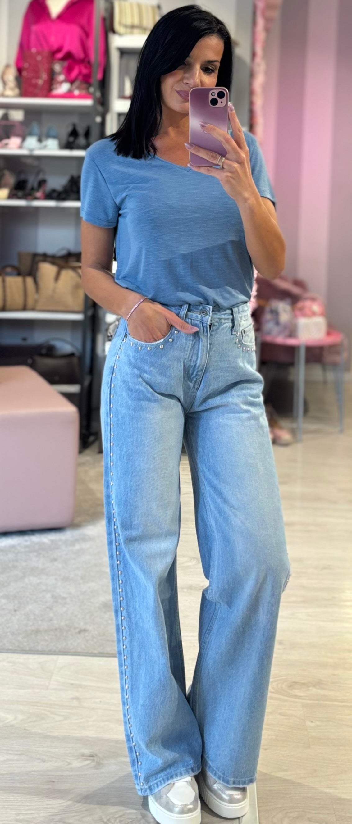 Jeans Borchie