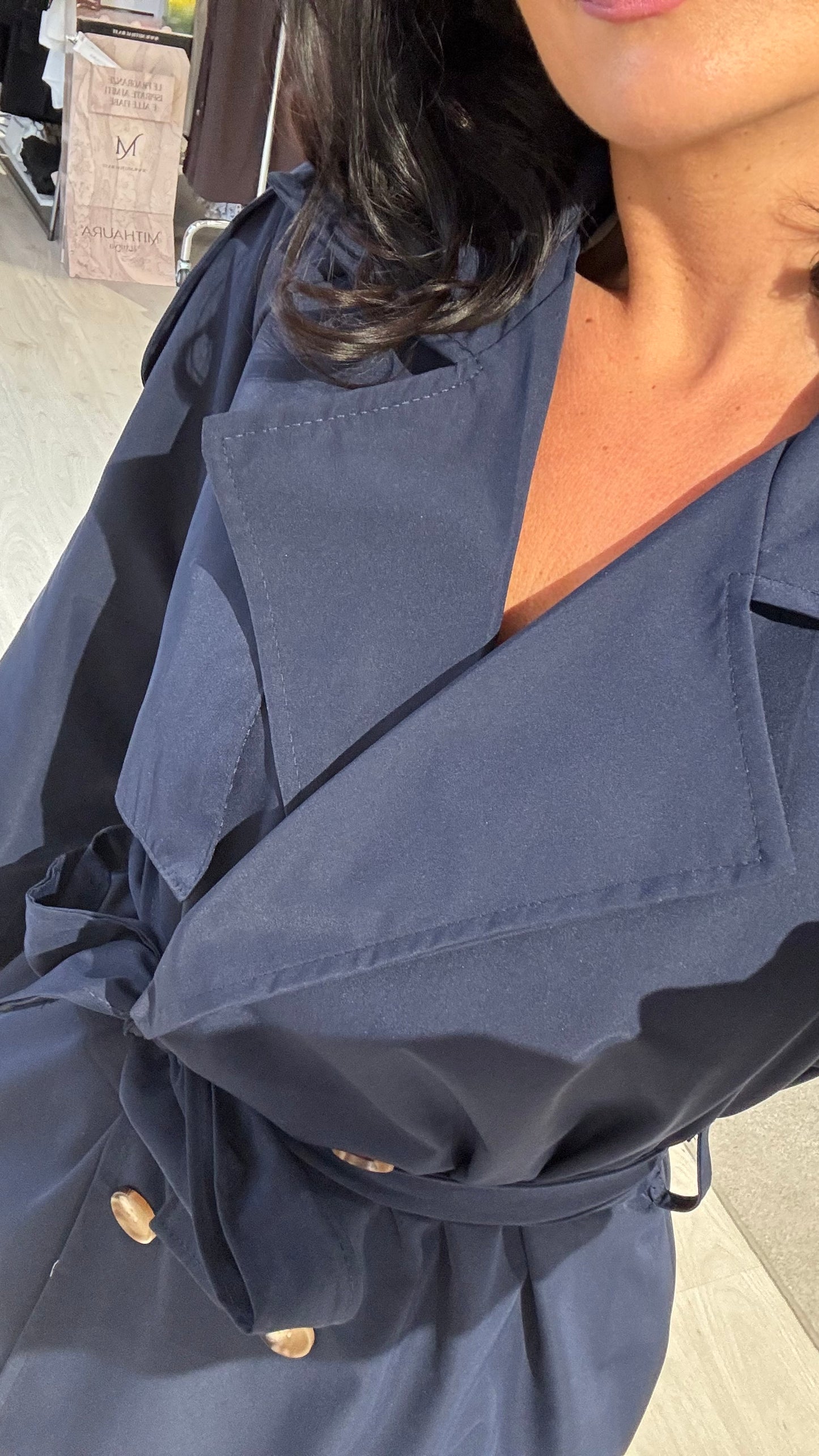 Trench skirt