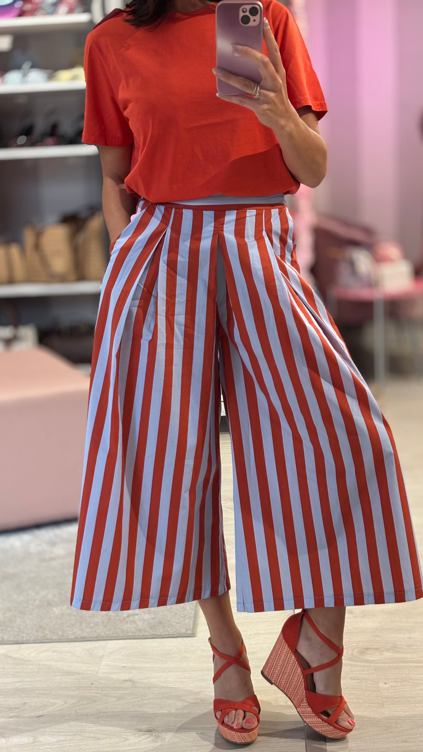 Pantalone Righe