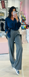 Camicia Saten Nodo