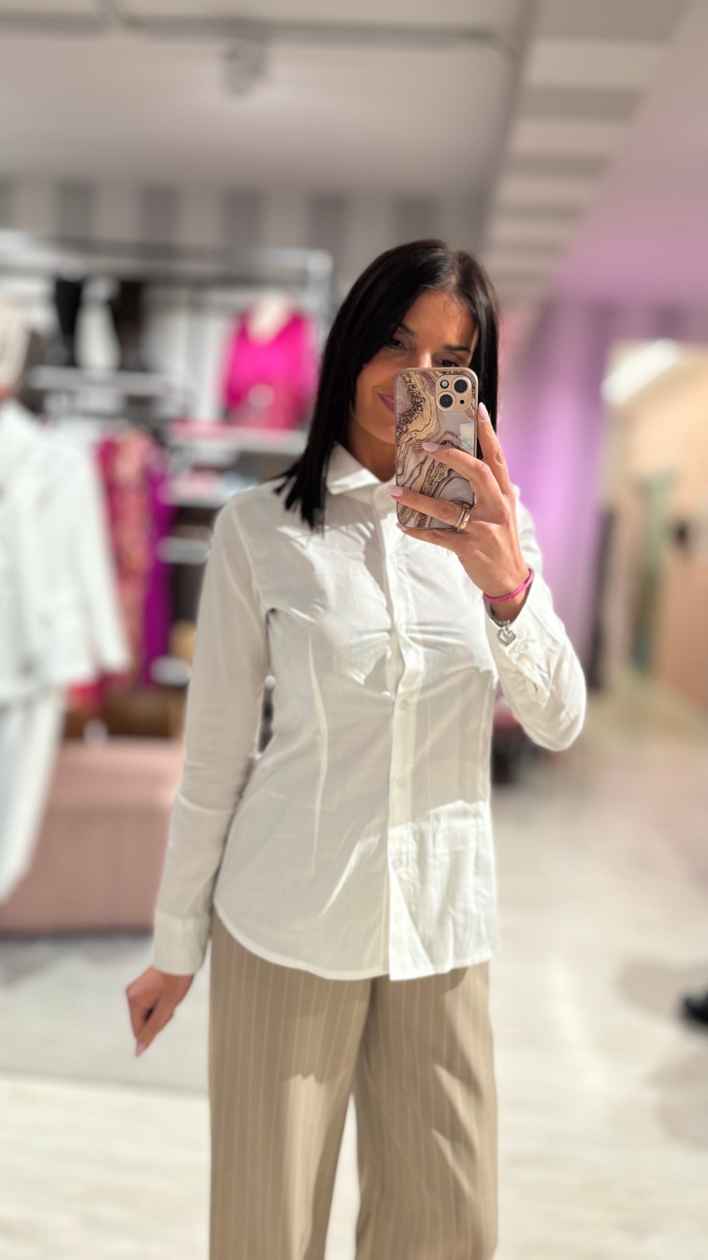 Camicia Sfiancata Basic