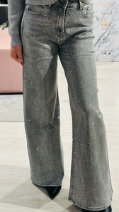 Jeans Sparkly Grey