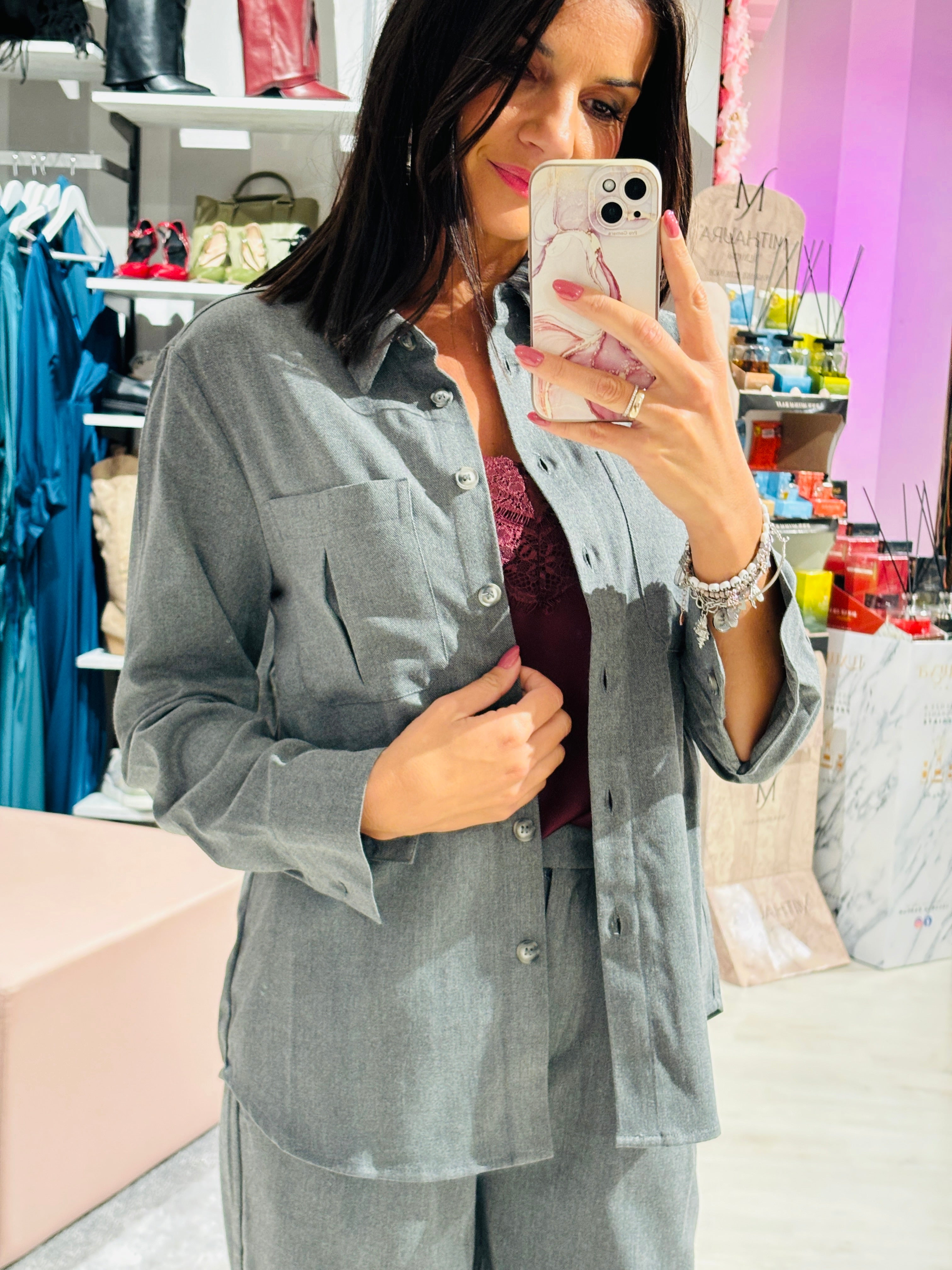 Camicia Granulado