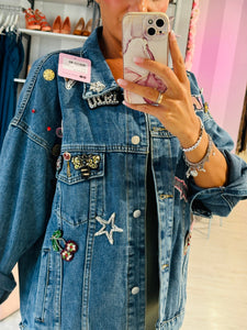 Giacca Denim Pop