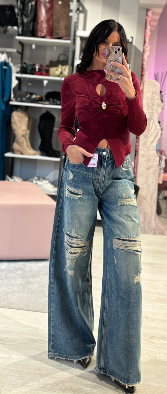 Jeans Strappo