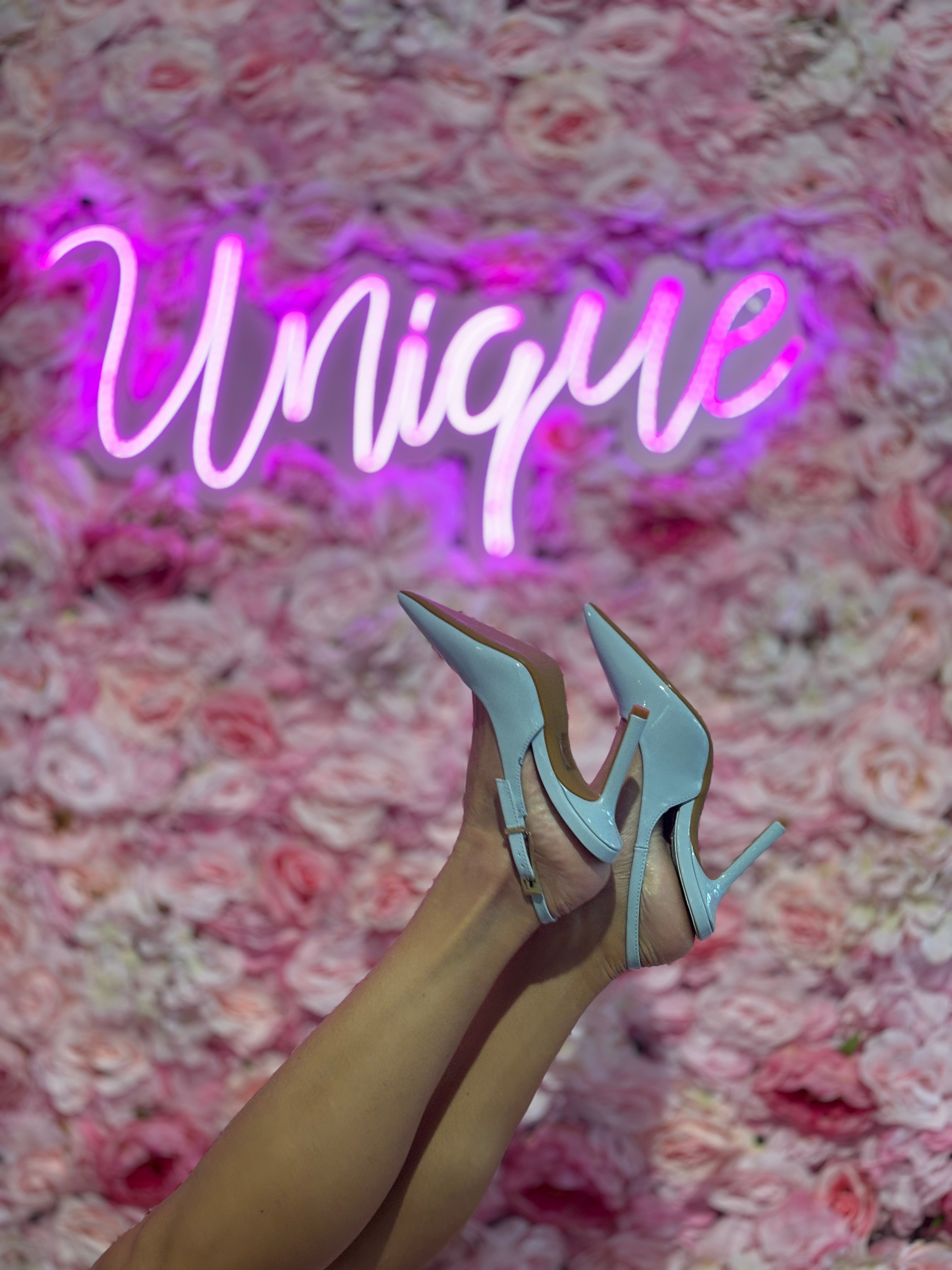Slingback vernice