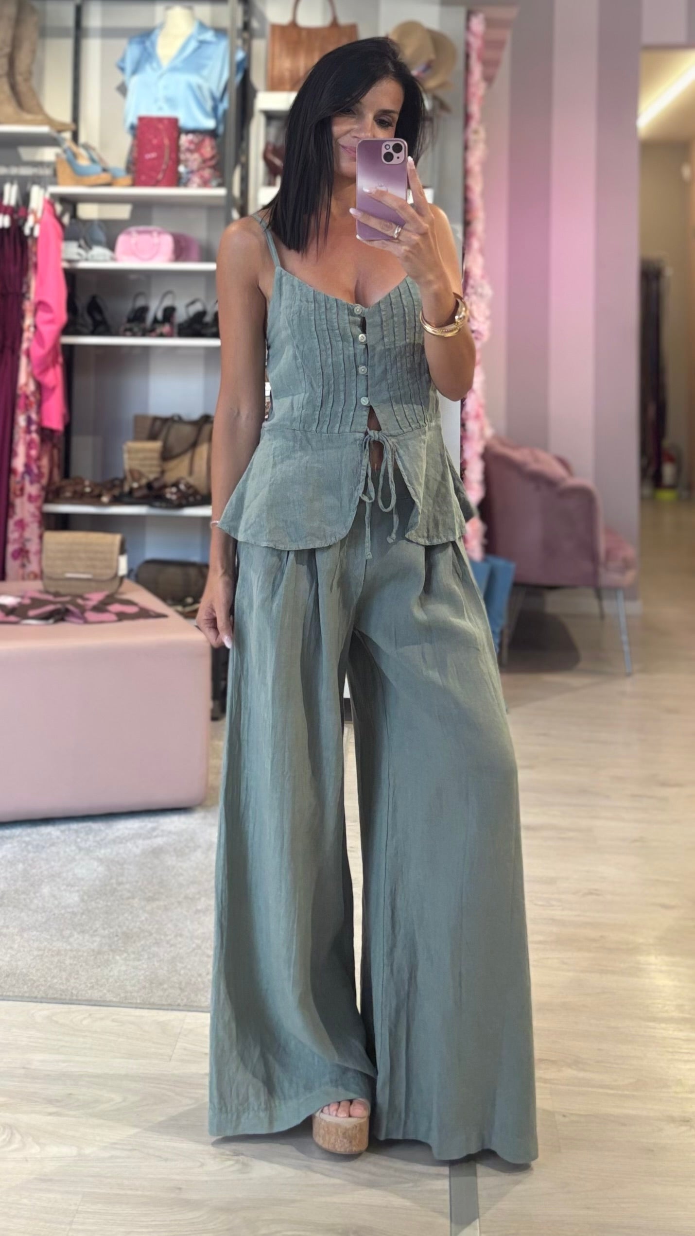 Pantalone Lino