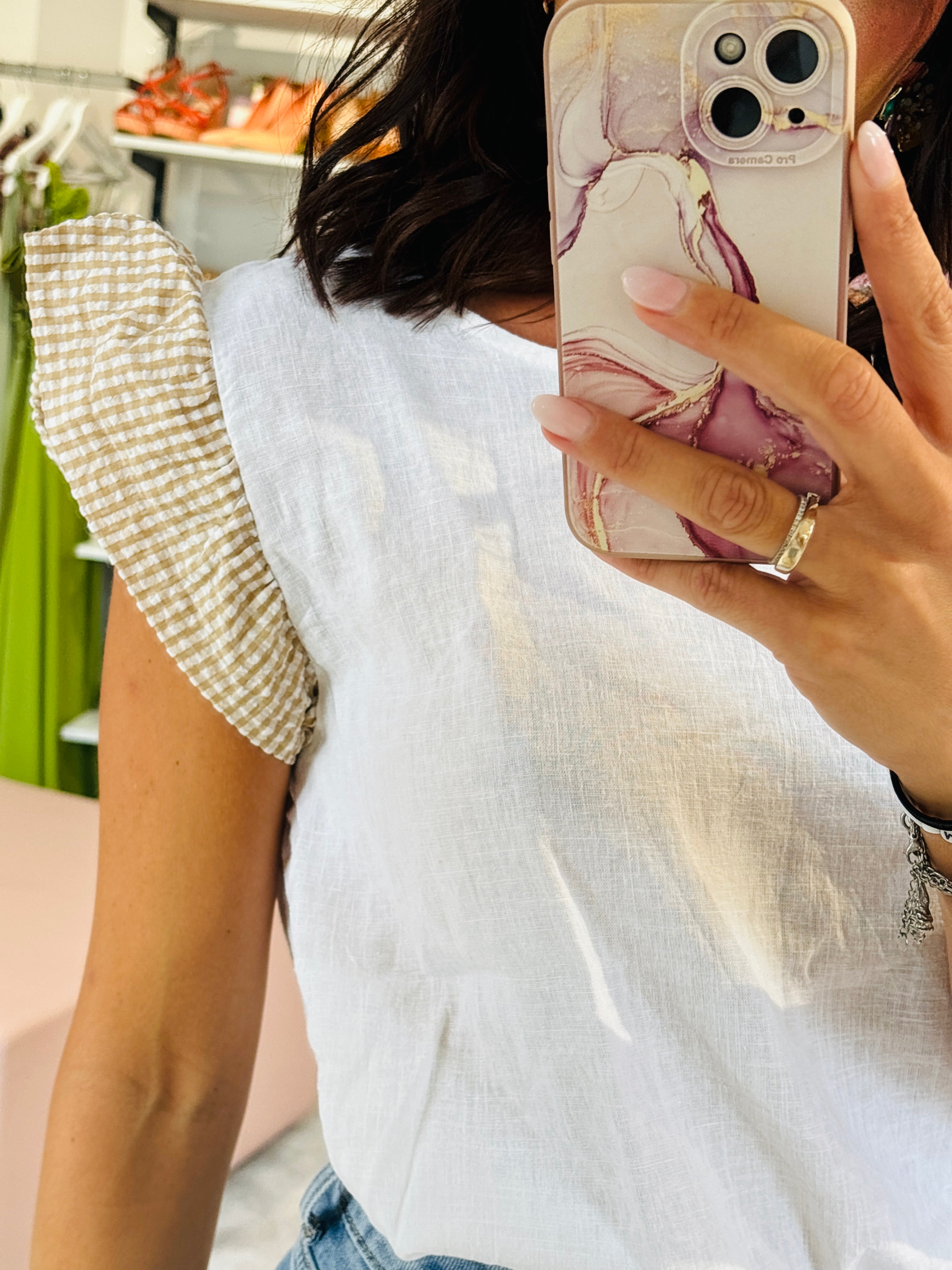 Maglia Lino Quadri