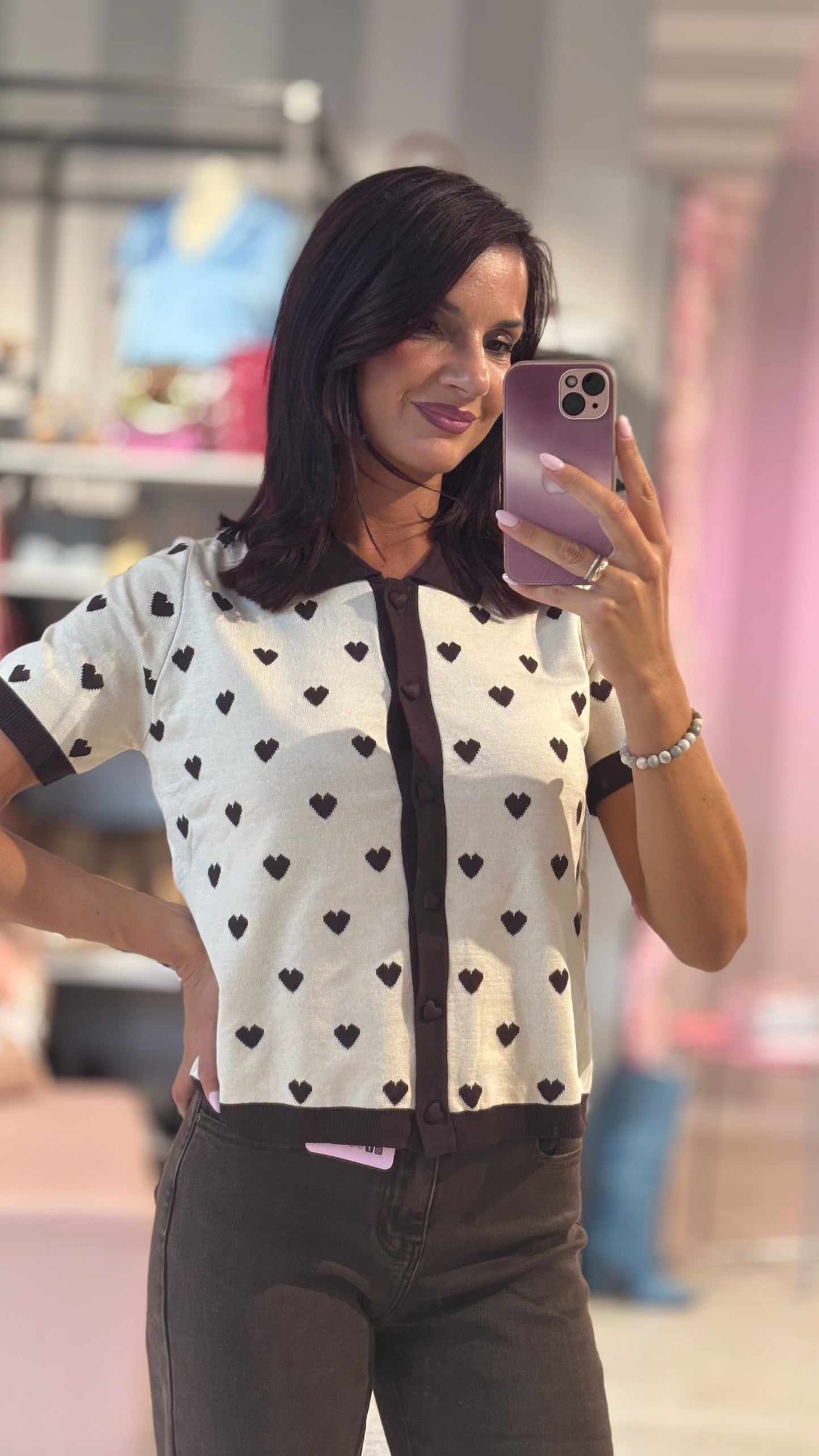 Cardigan Cuori