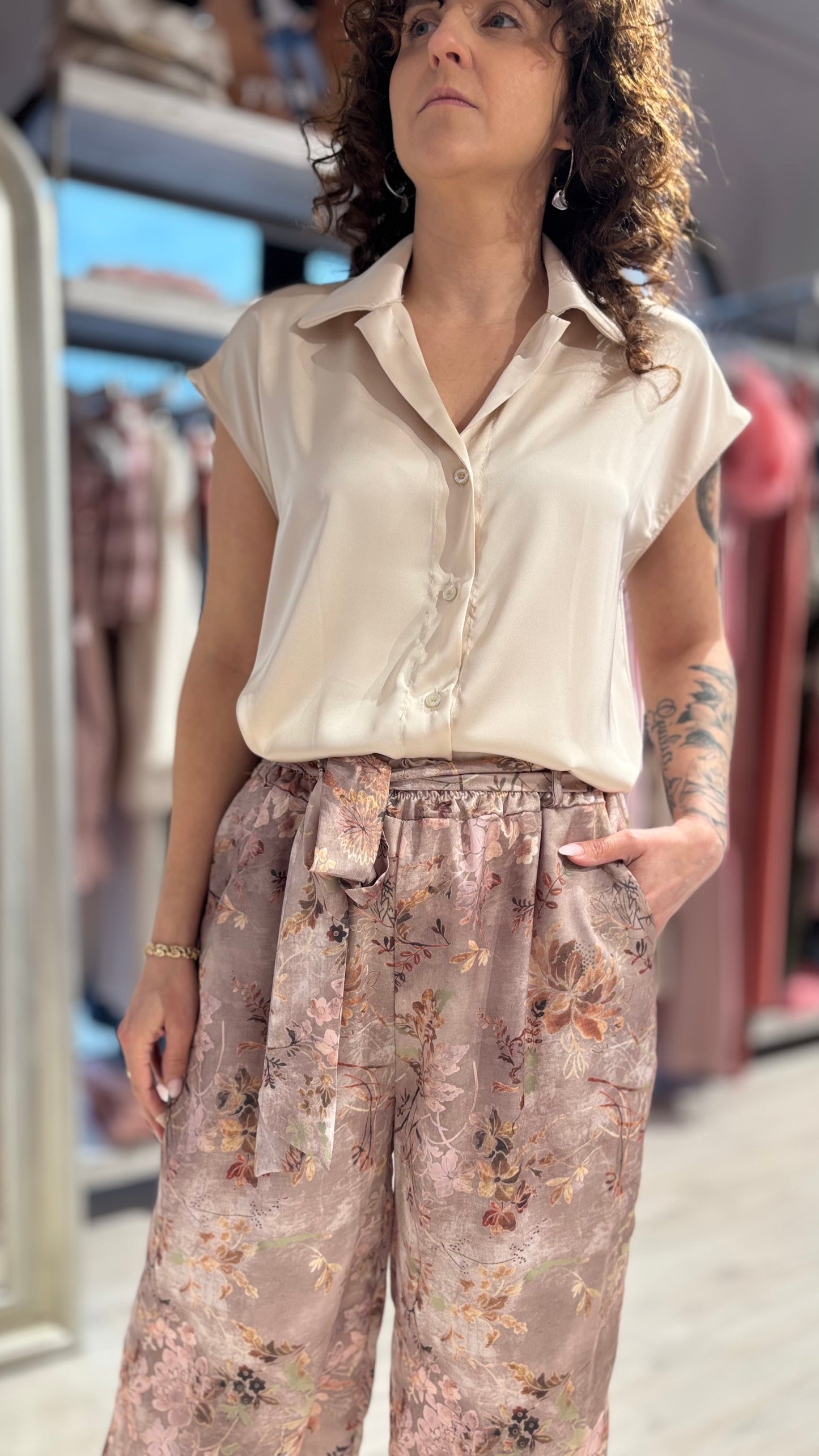 Camicia Carrie Smanicata