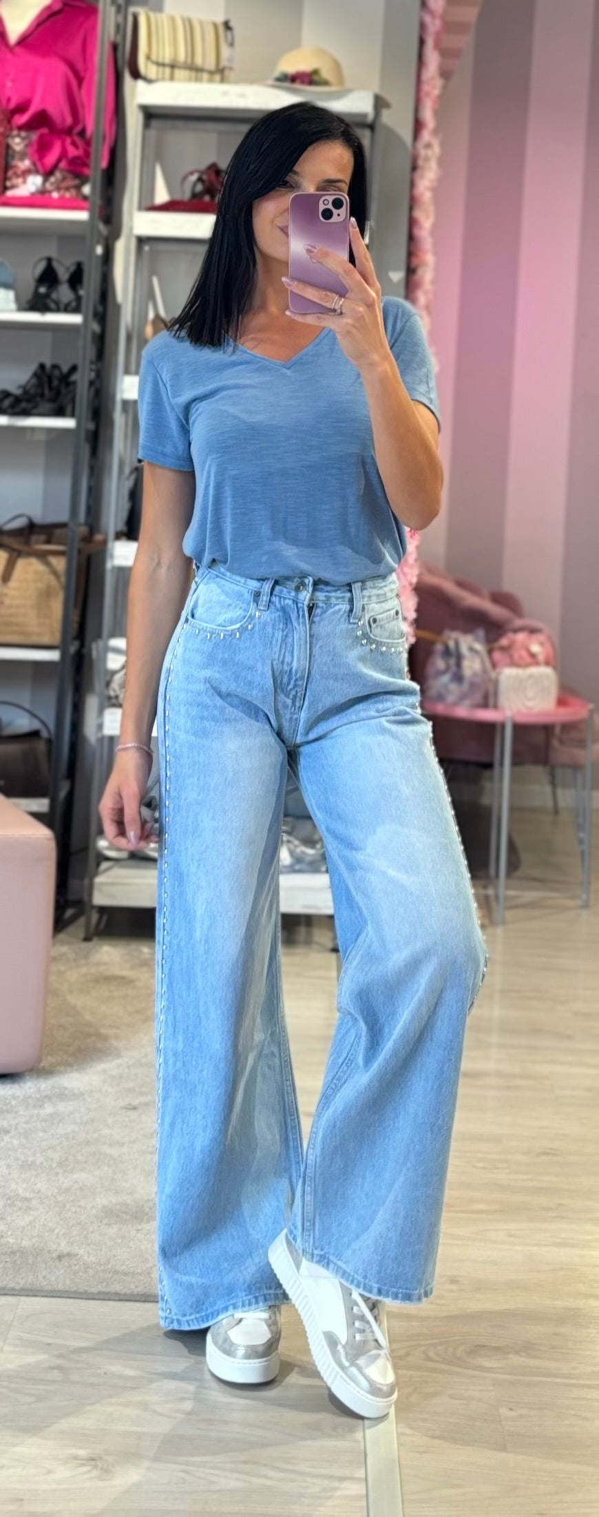 Jeans Borchie