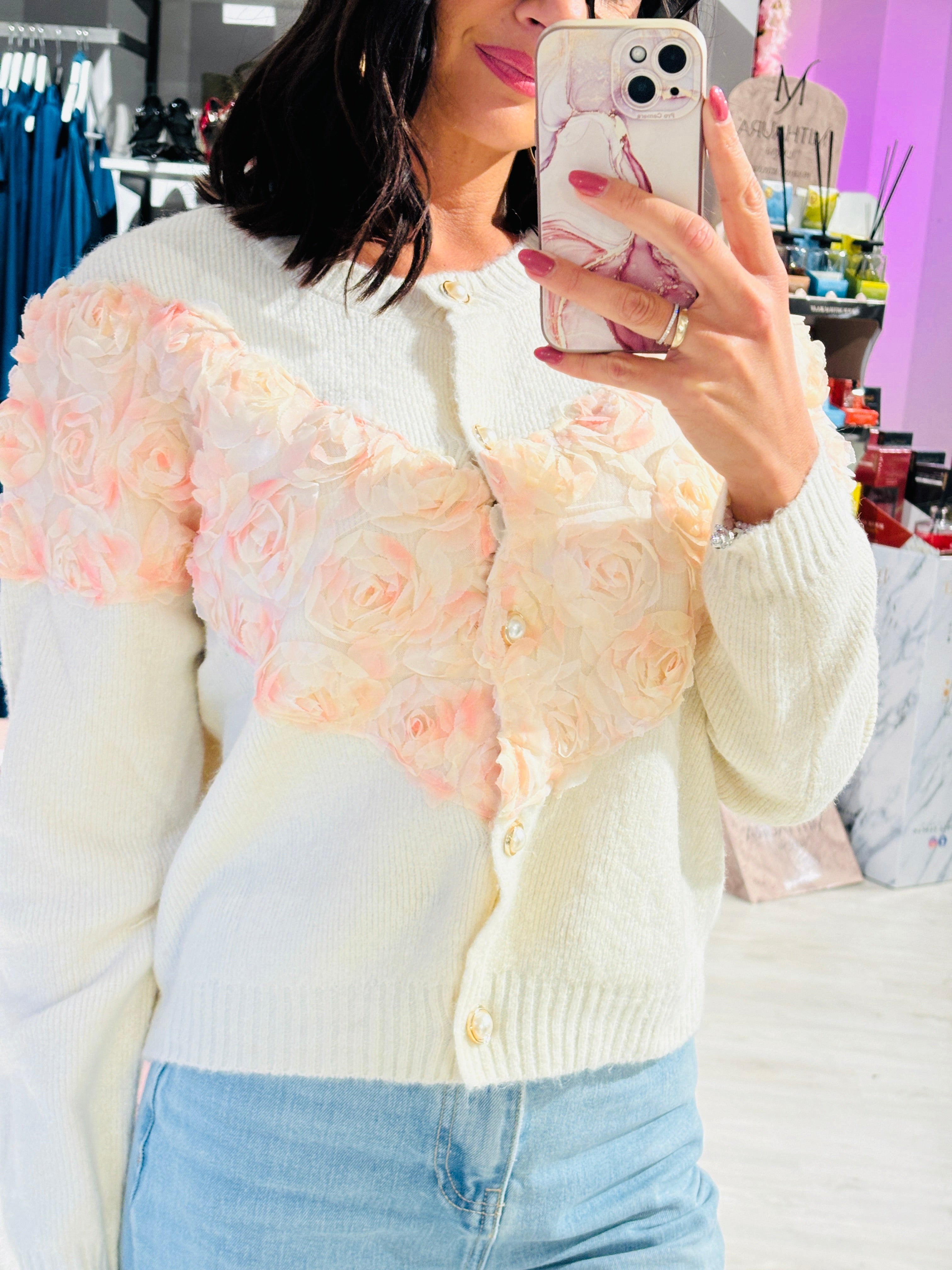 Cardigan Petalo