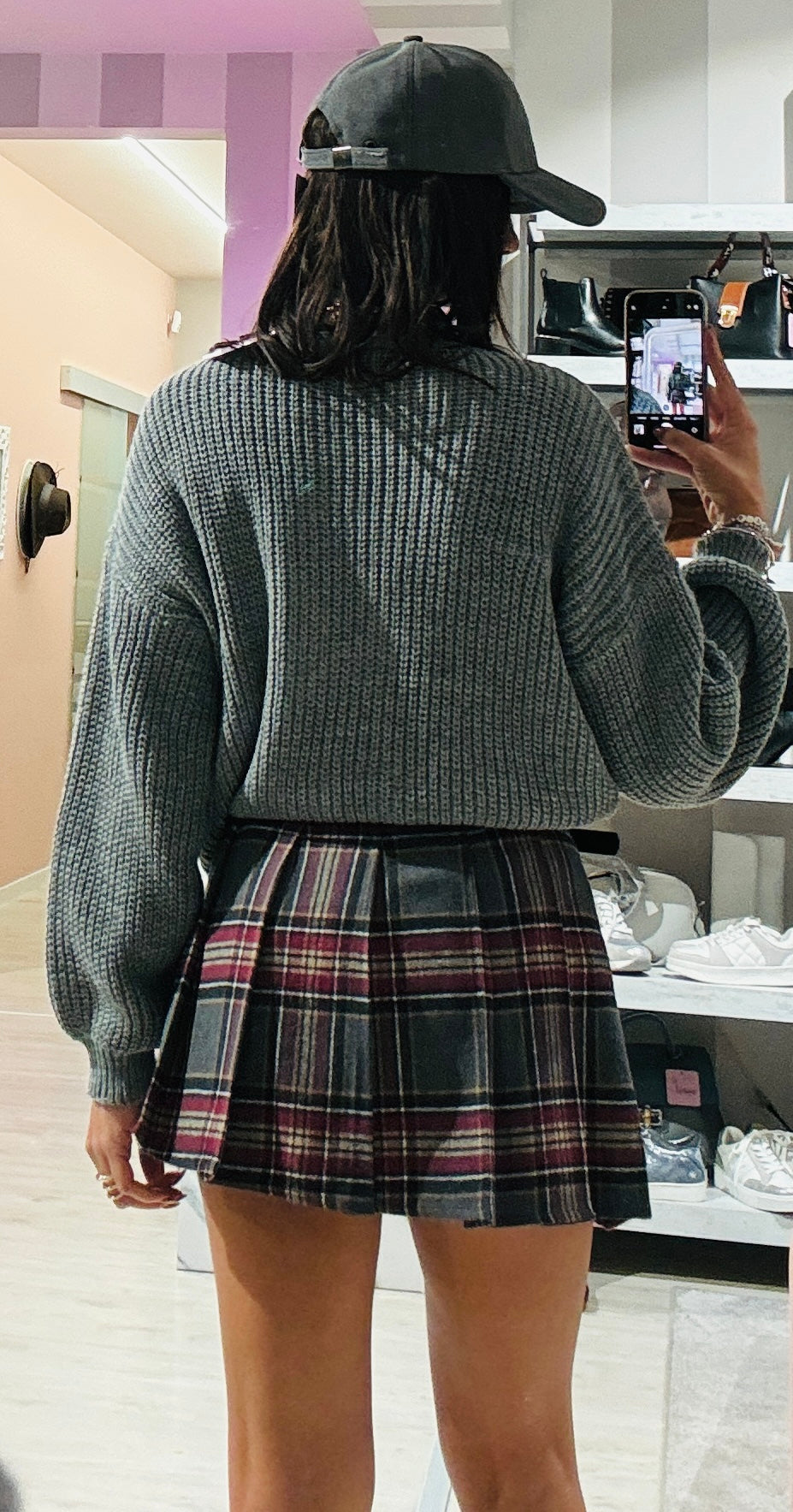 Gonna Check Skirt