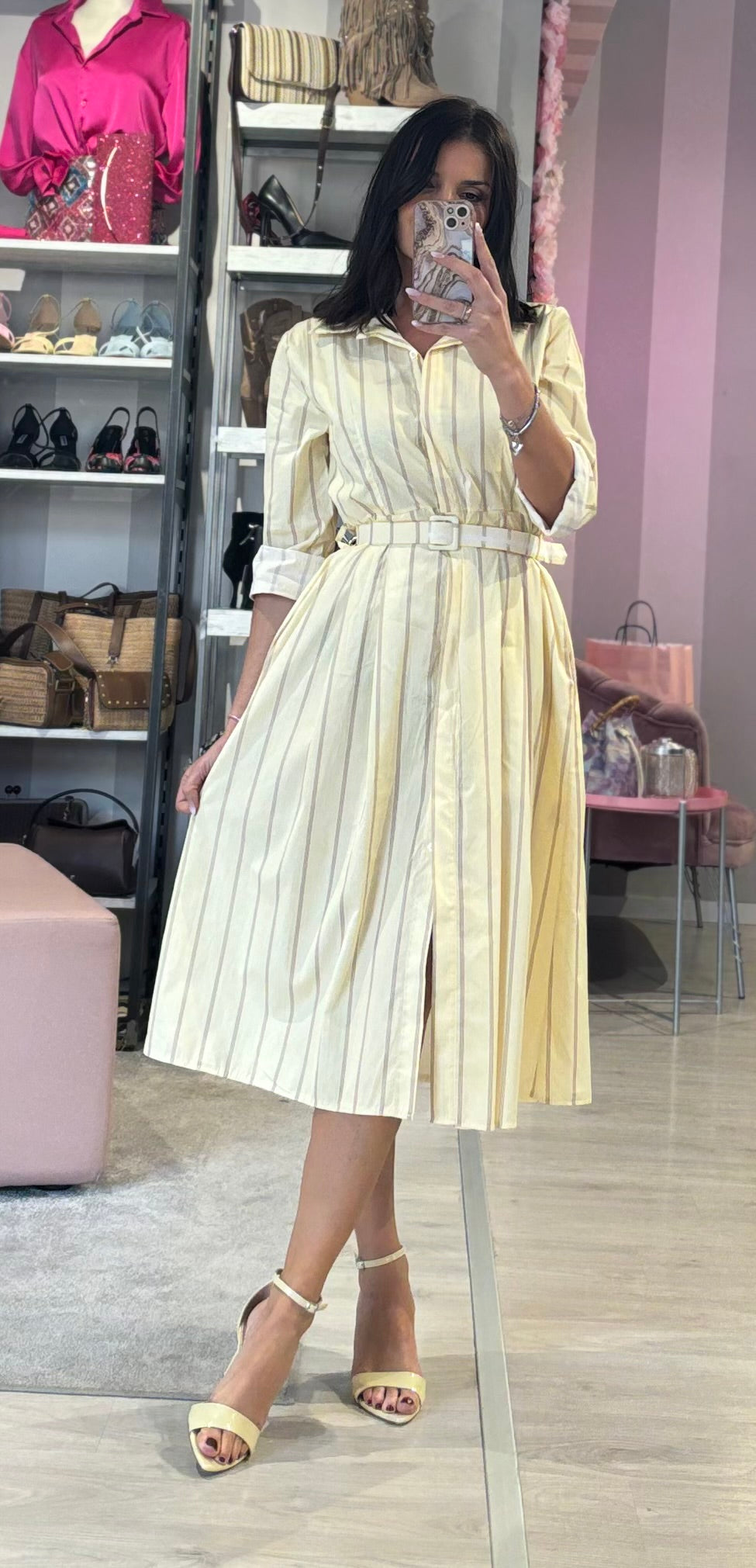 Abito Capri Righe