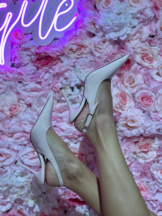 Slingback Pink-Gold
