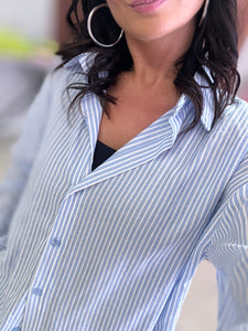 Camicia Righe Lurex