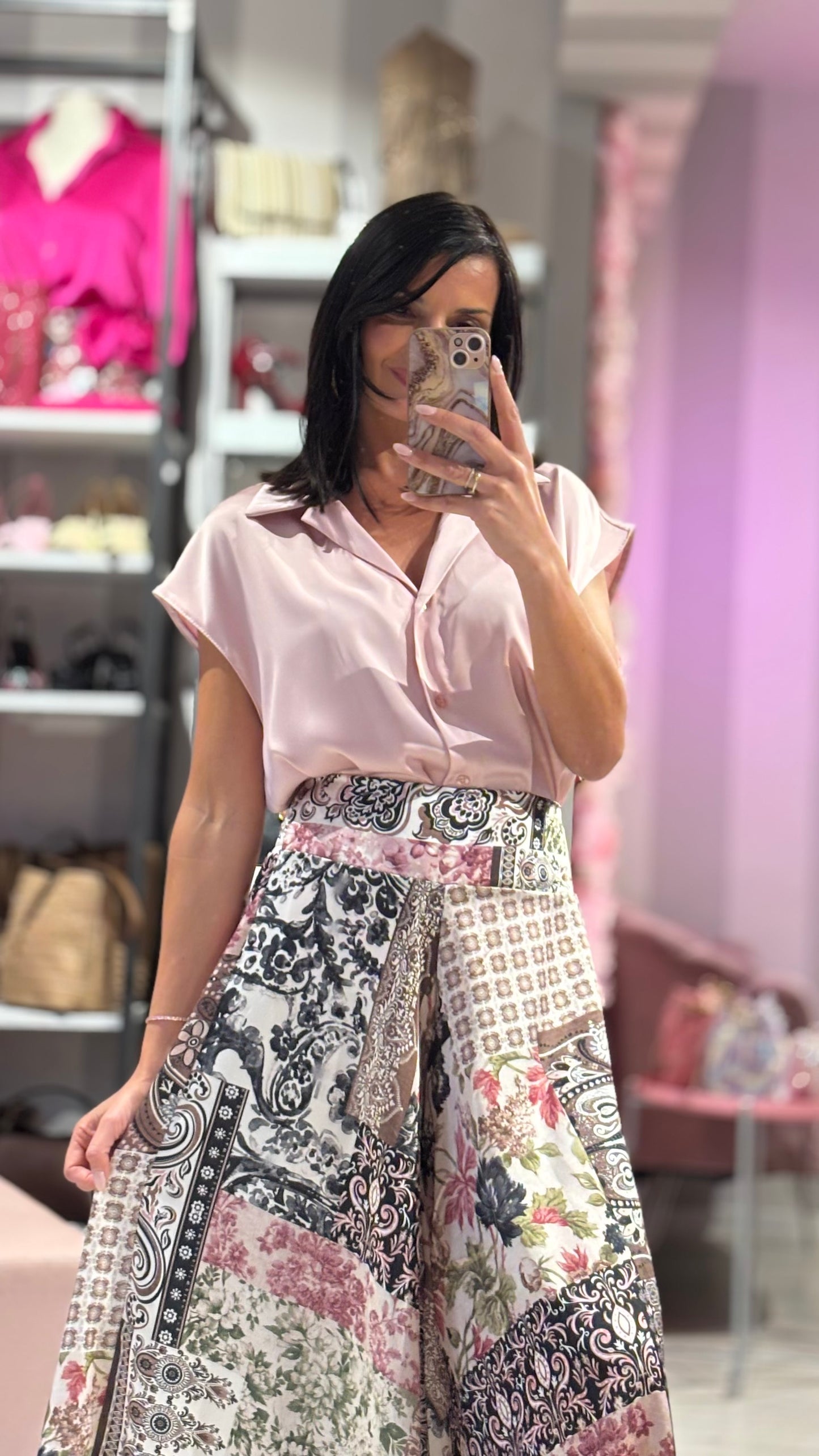 Camicia Carrie Smanicata