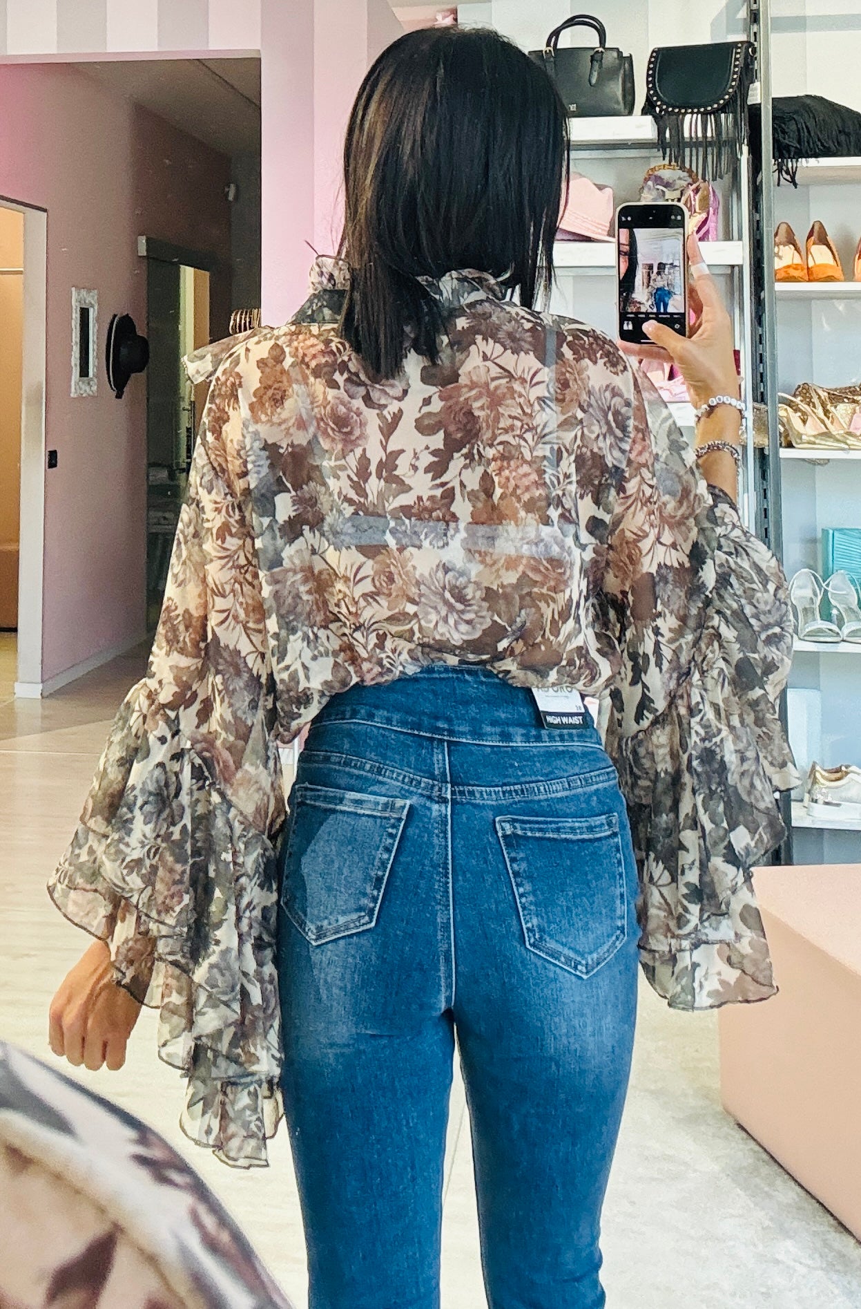 Jeans Zampa bottoni