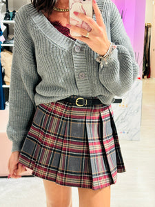 Gonna Check Skirt