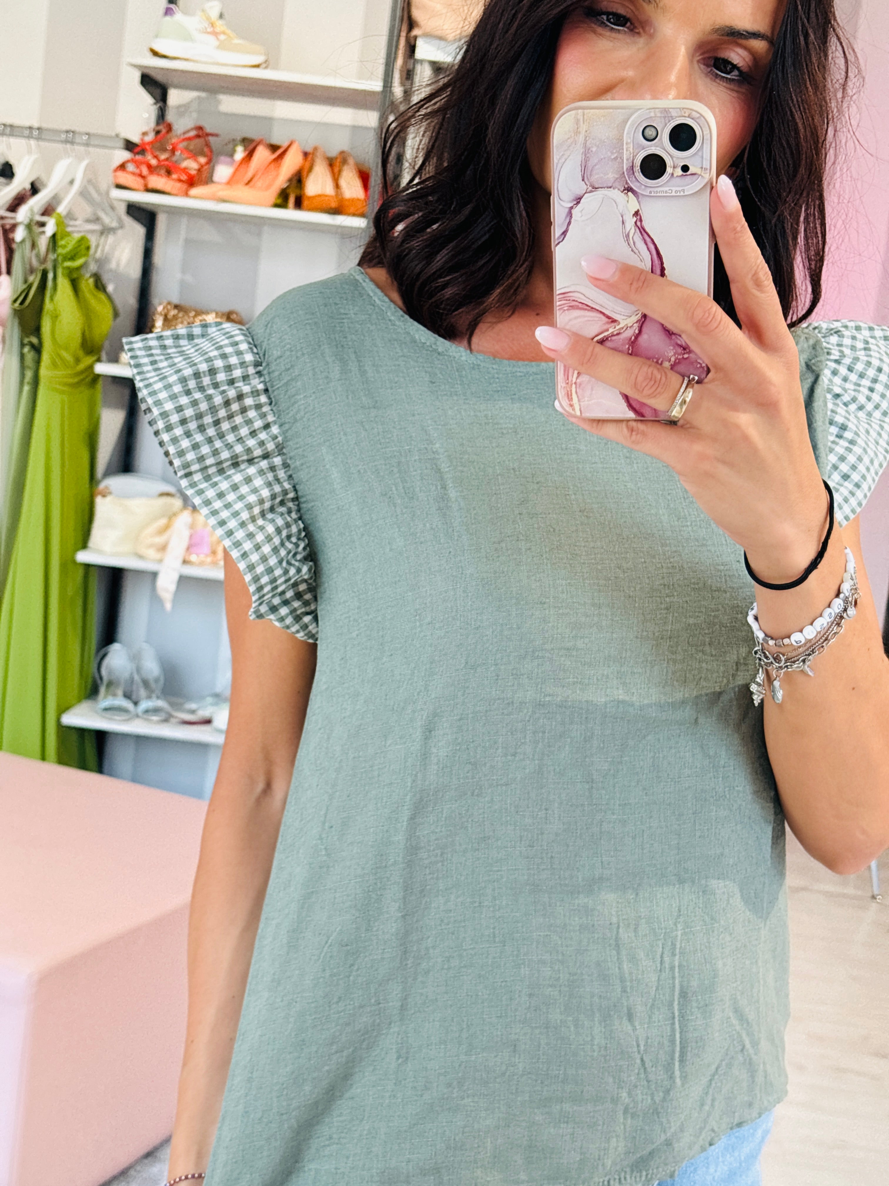 Maglia Lino Quadri