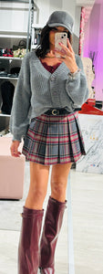 Gonna Check Skirt