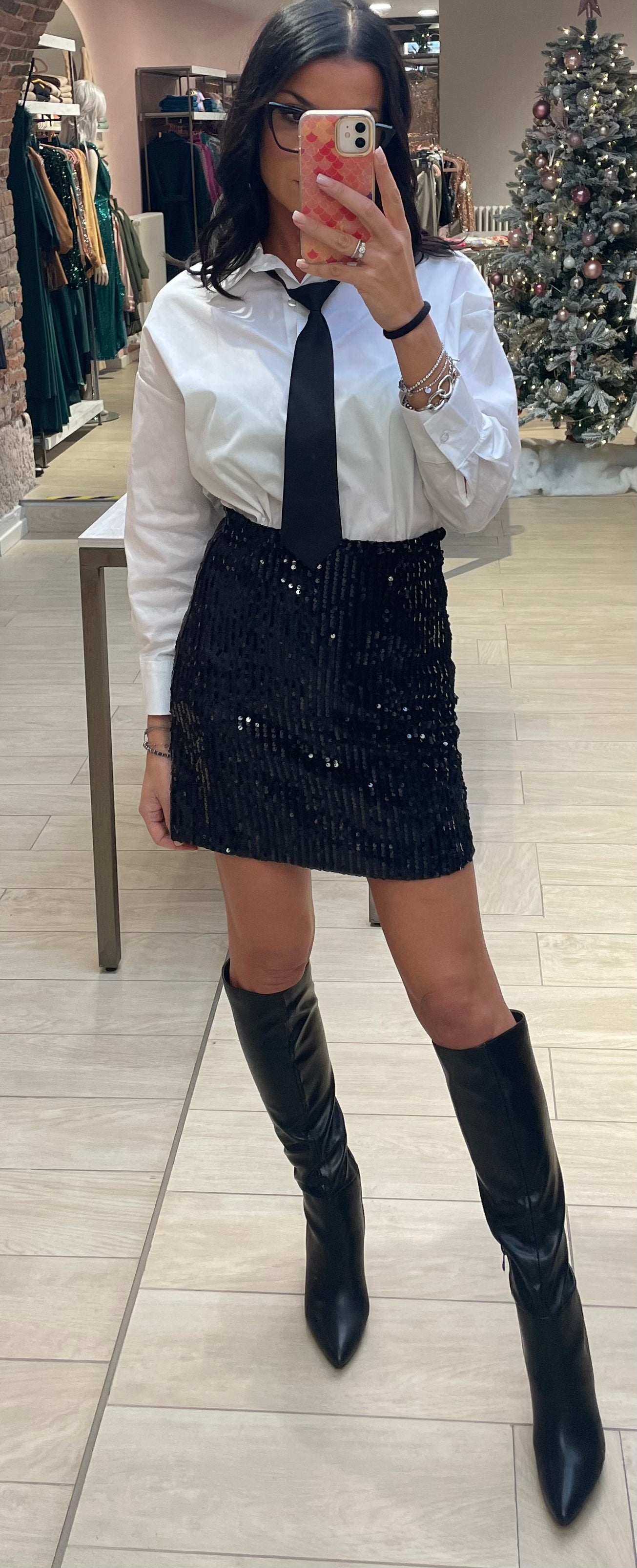 Minigonna Paillettes