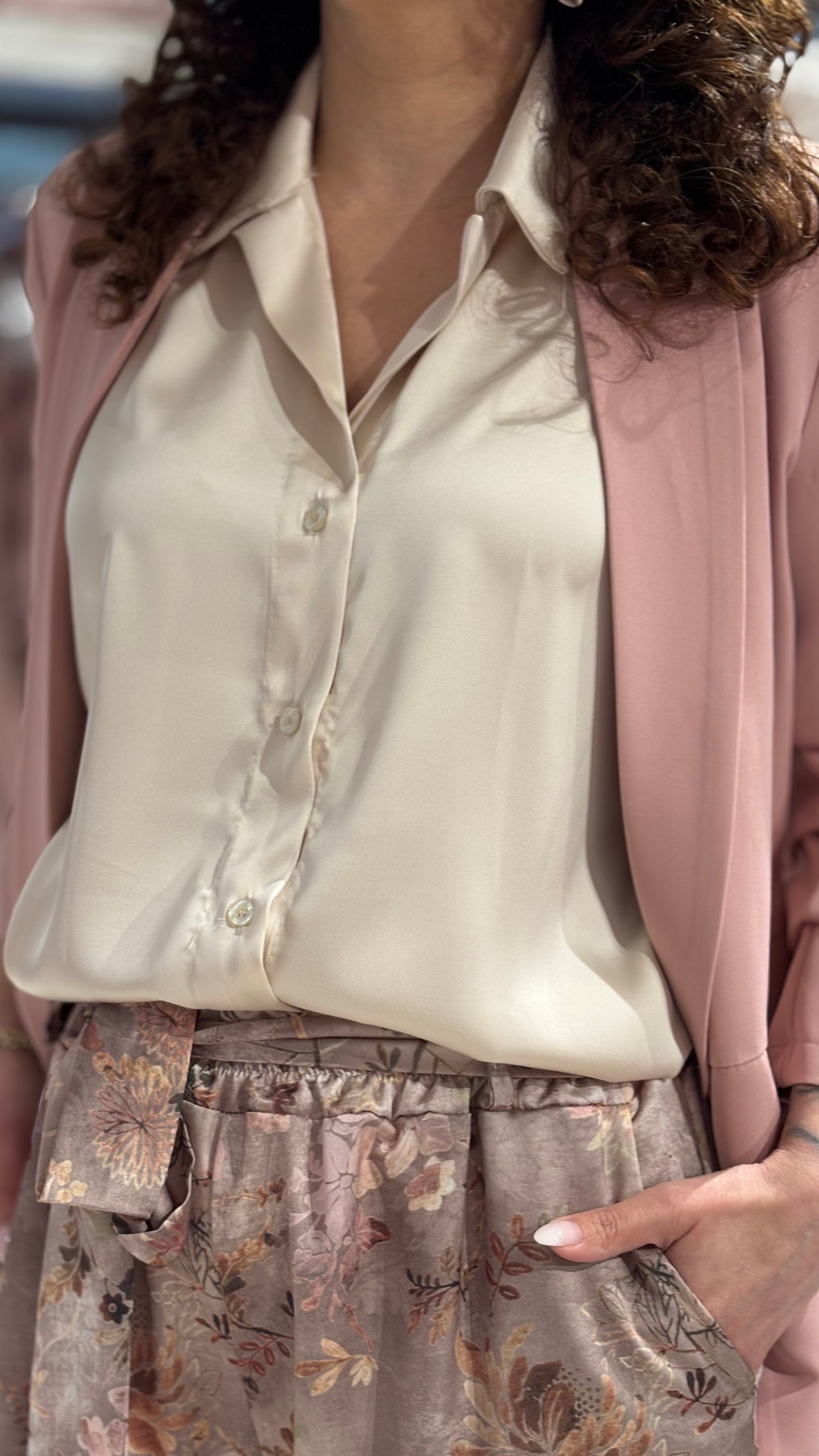 Camicia Carrie Smanicata