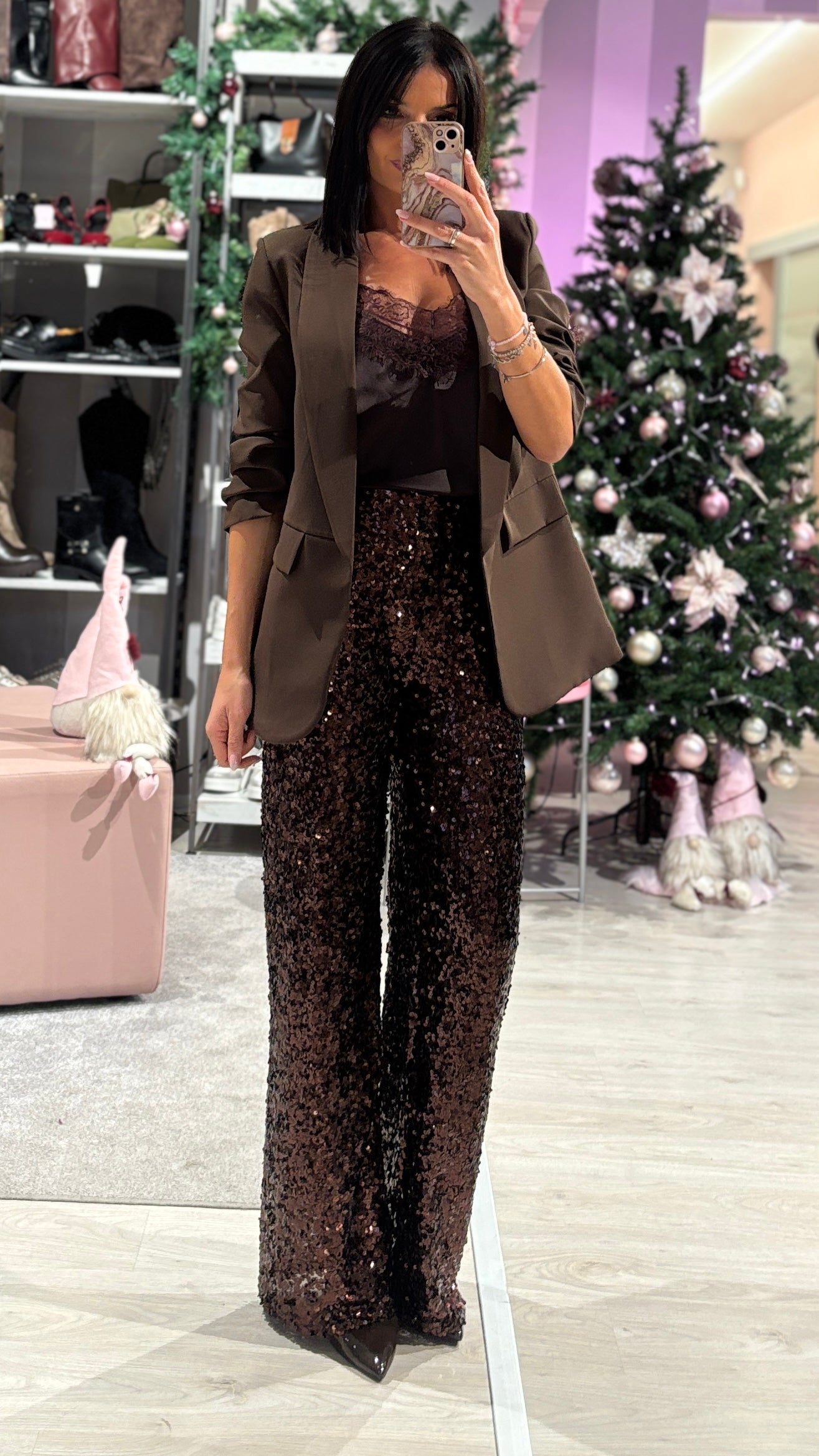 Pantalone Paillettes