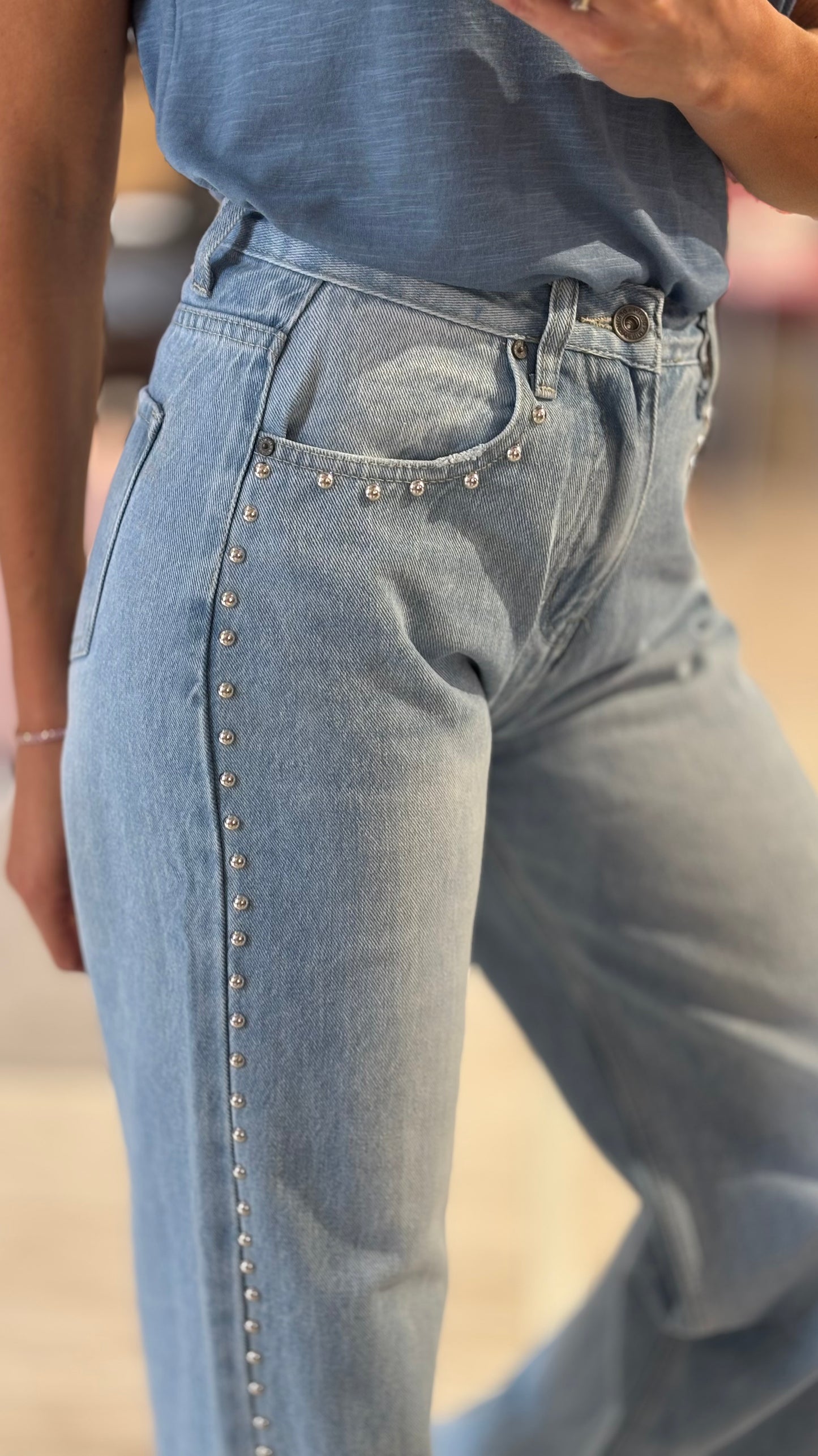 Jeans Borchie