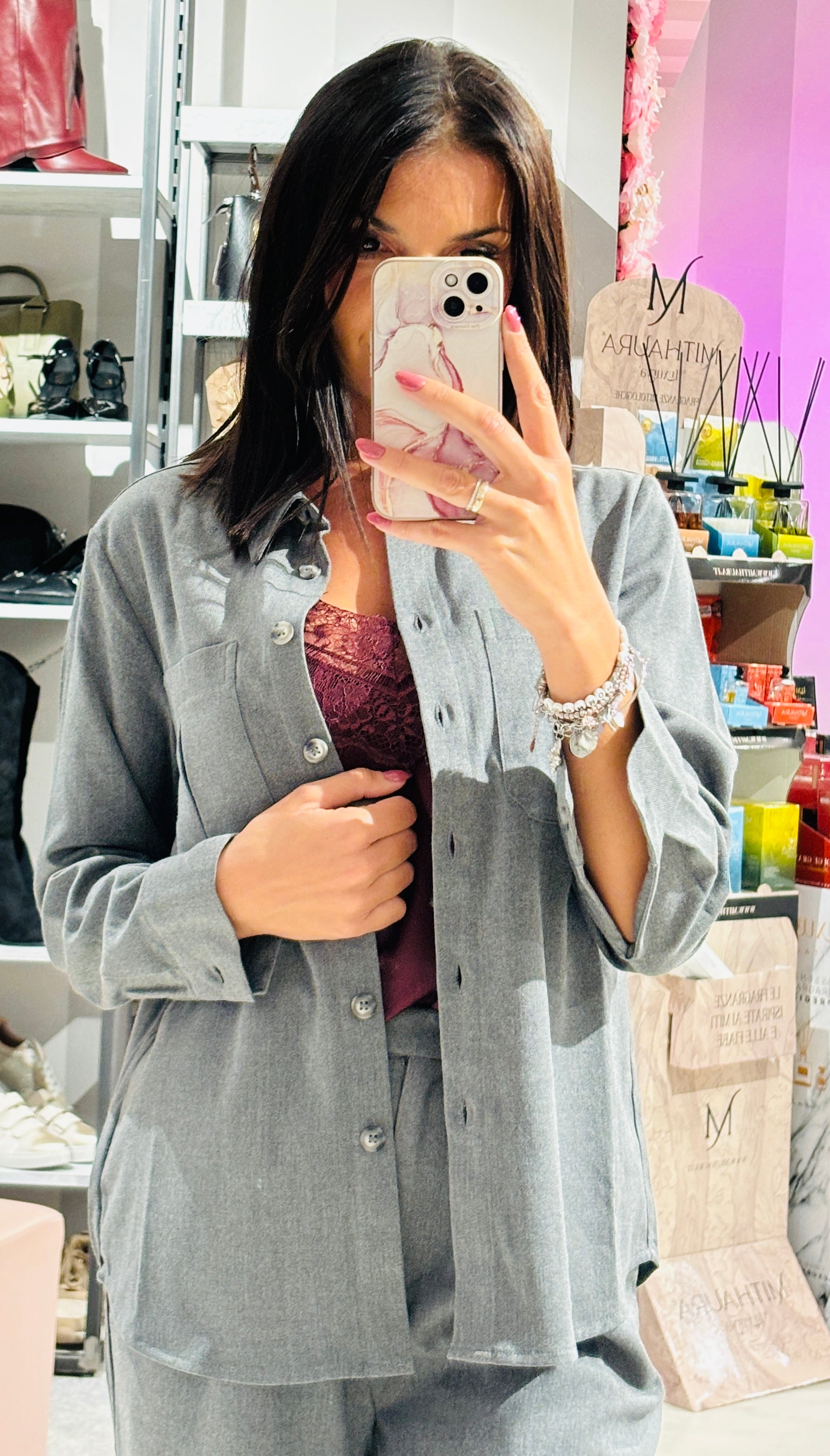 Camicia Granulado
