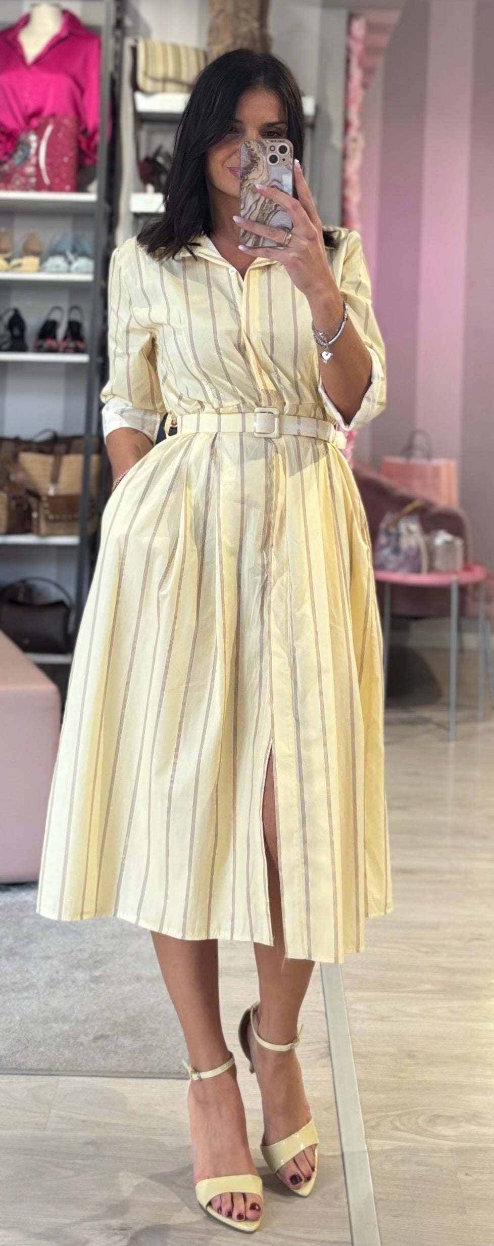 Abito Capri Righe