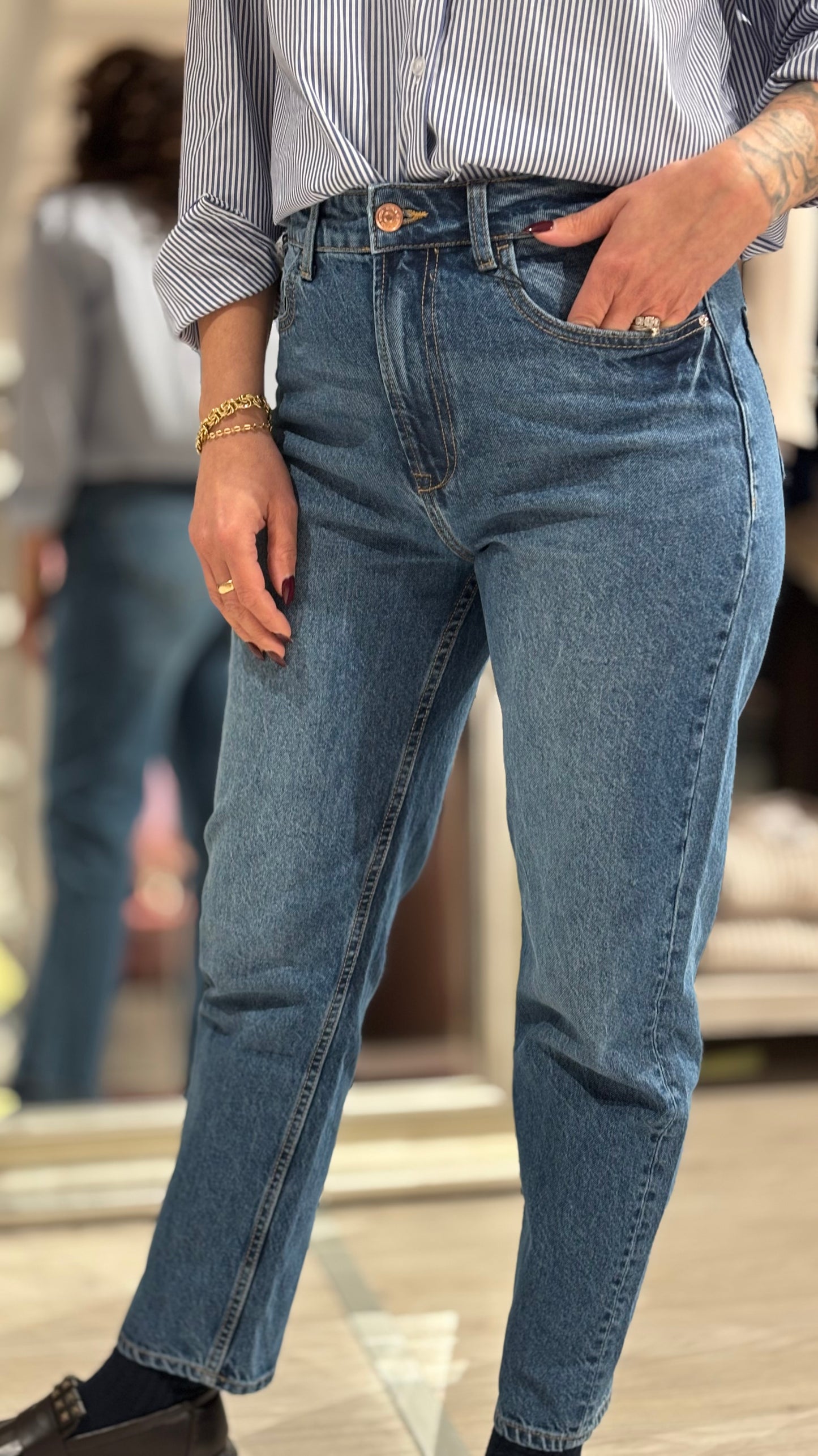 Jeans Mom Fit Slim