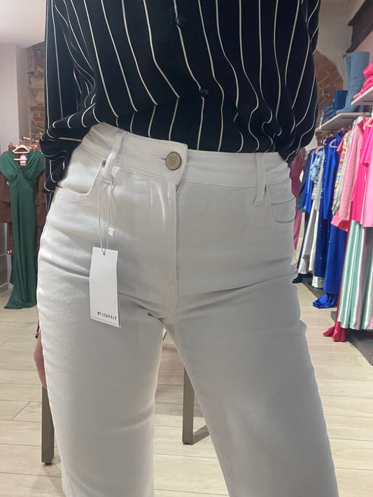 Jeans Zampa White