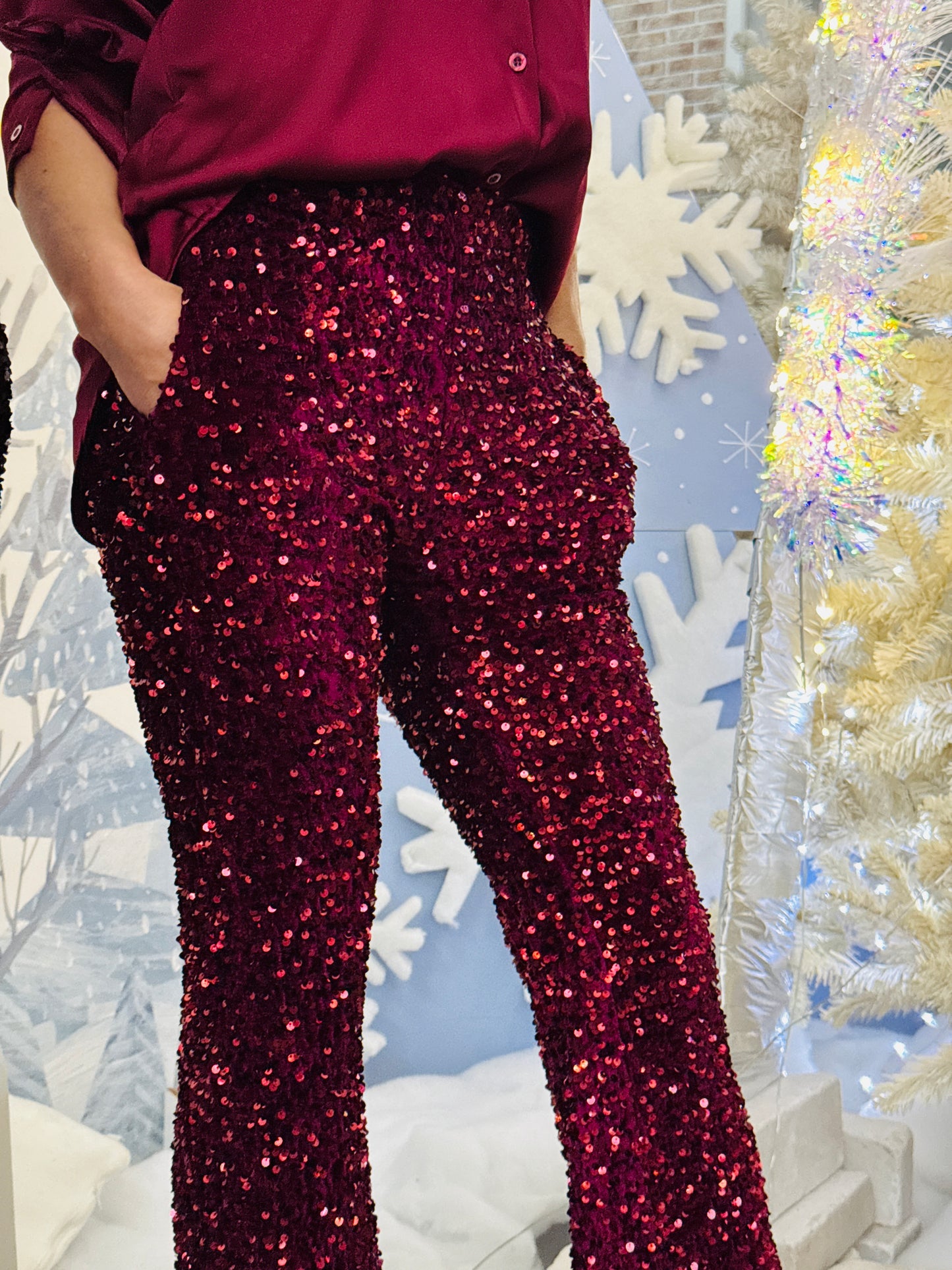 Pantalone Paillettes