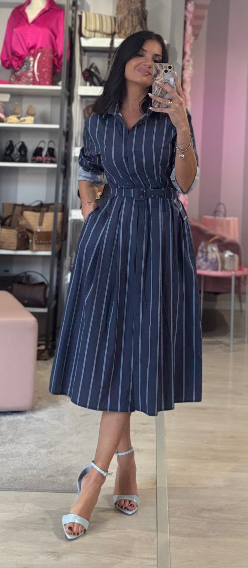 Abito Capri Righe
