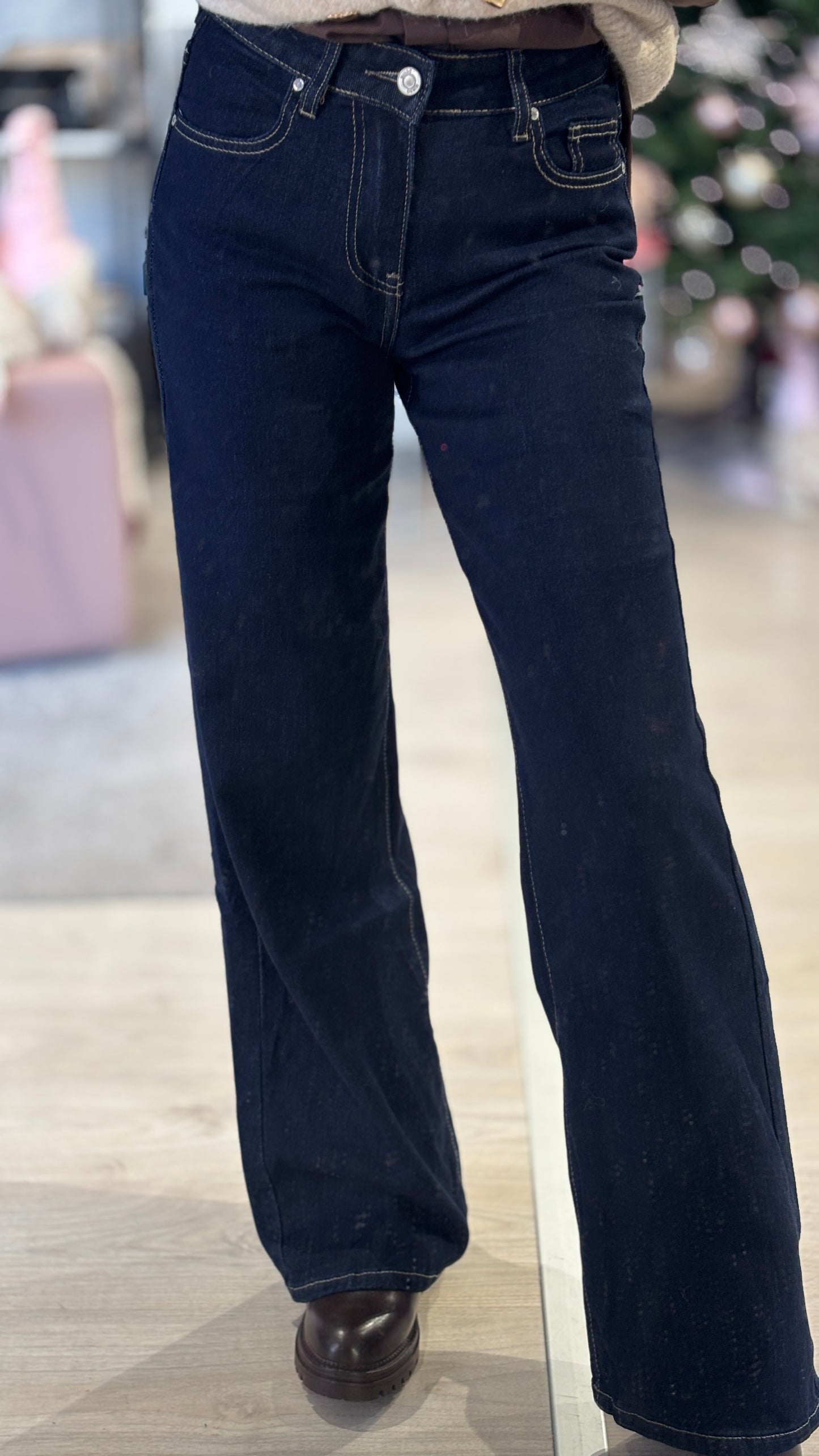 Jeans Palazzo Blu
