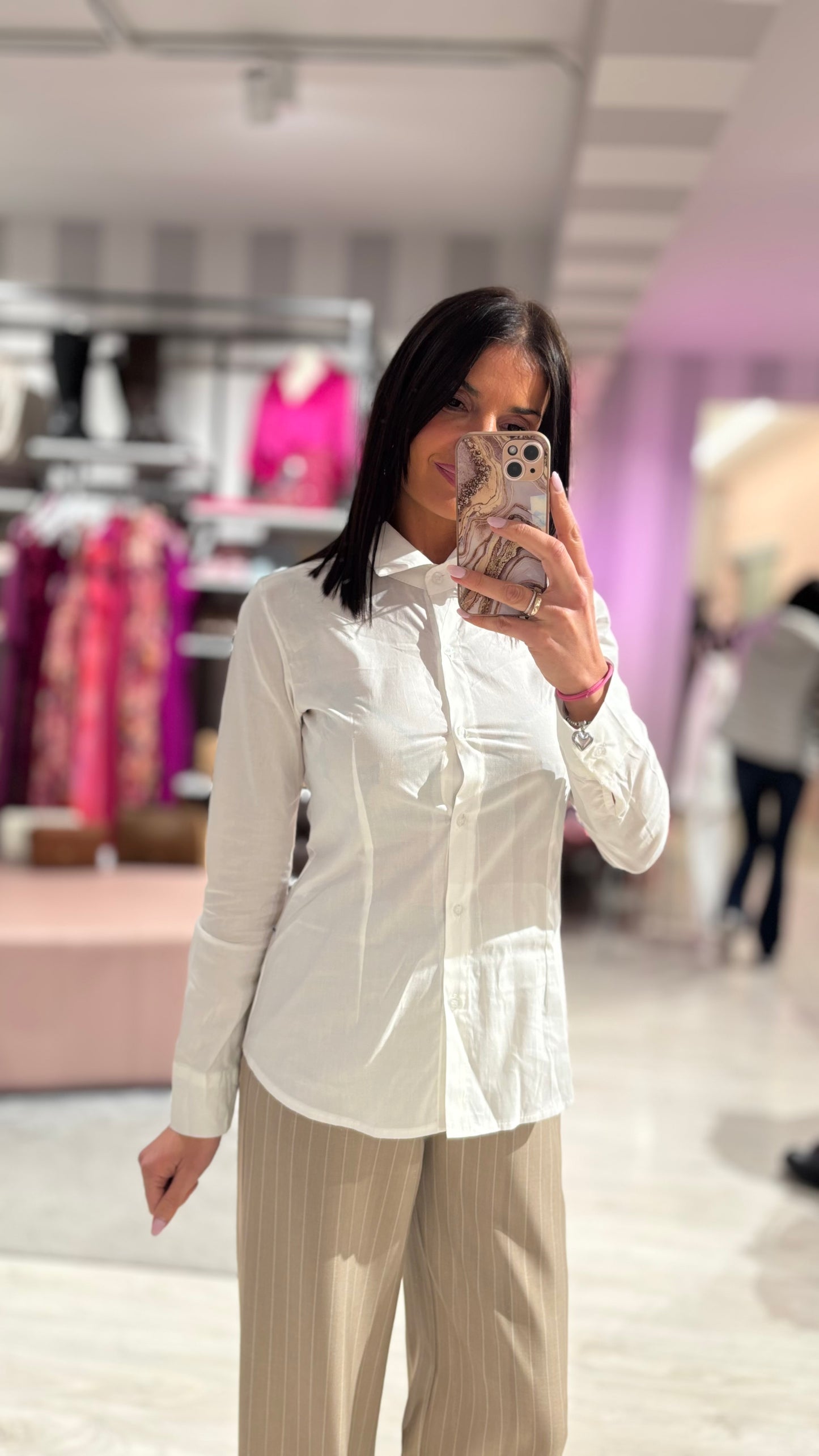 Camicia Sfiancata Basic