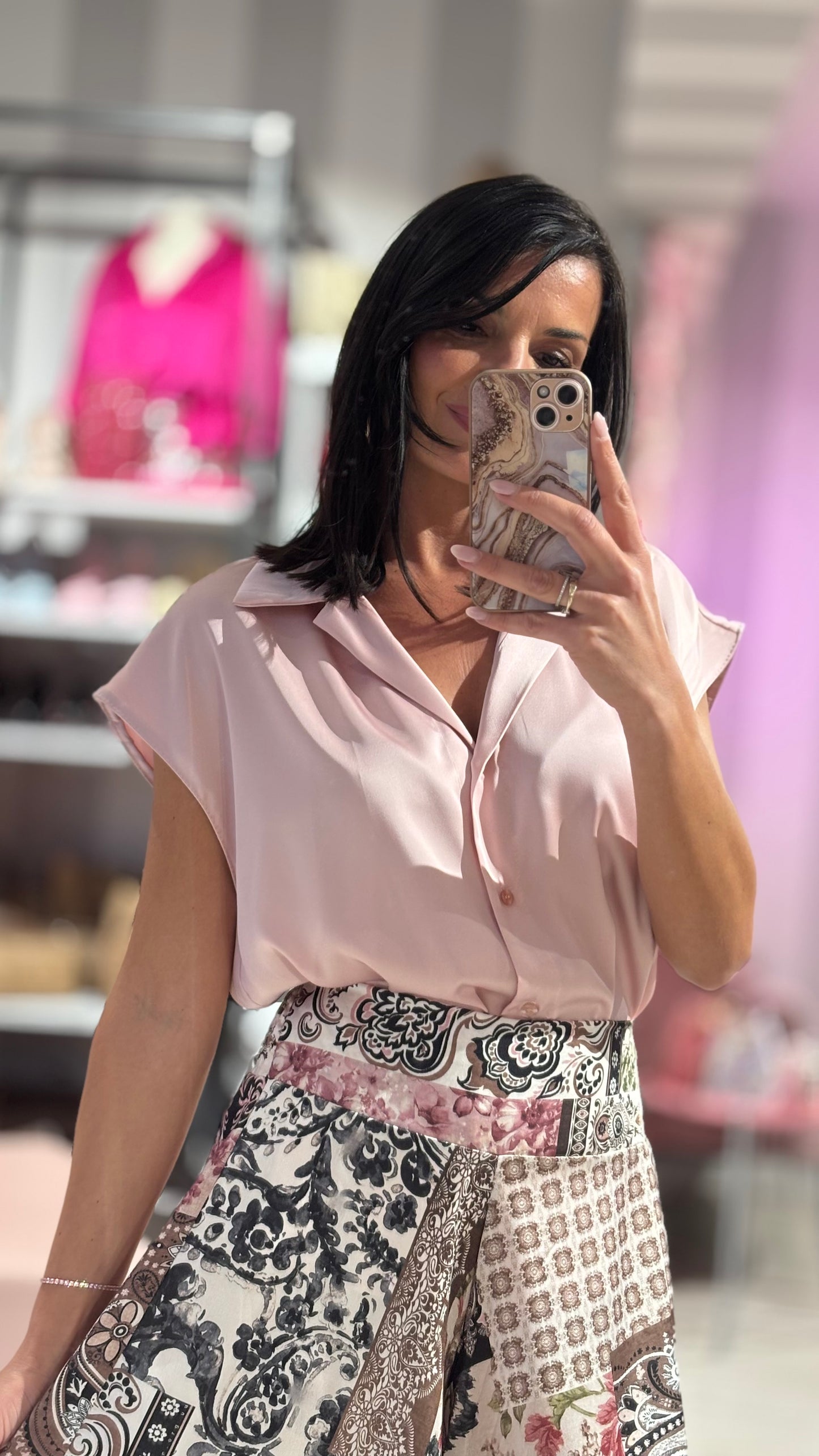 Camicia Carrie Smanicata