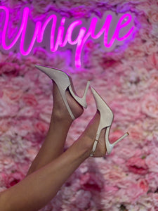 Slingback vernice