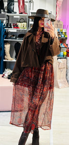 Giacca Over Skirt