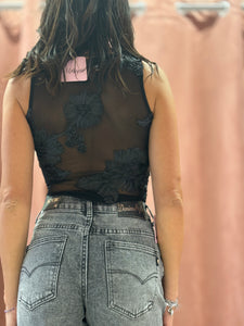 Jeans Palazzo Black